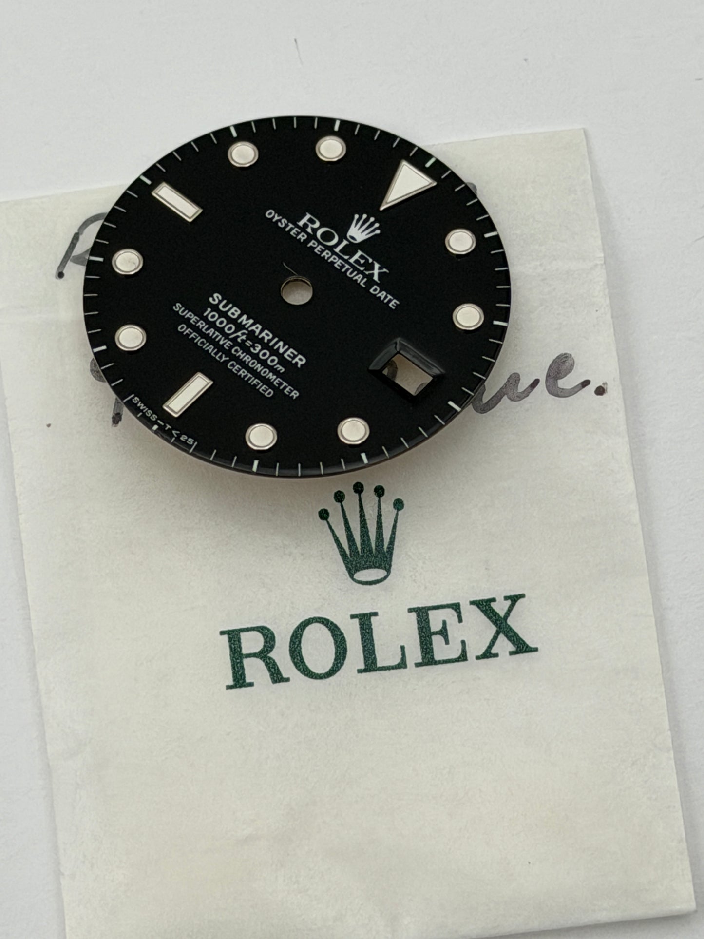 Rolex submariner dial quadrante swiss -t 25 16610 16800 original genuine