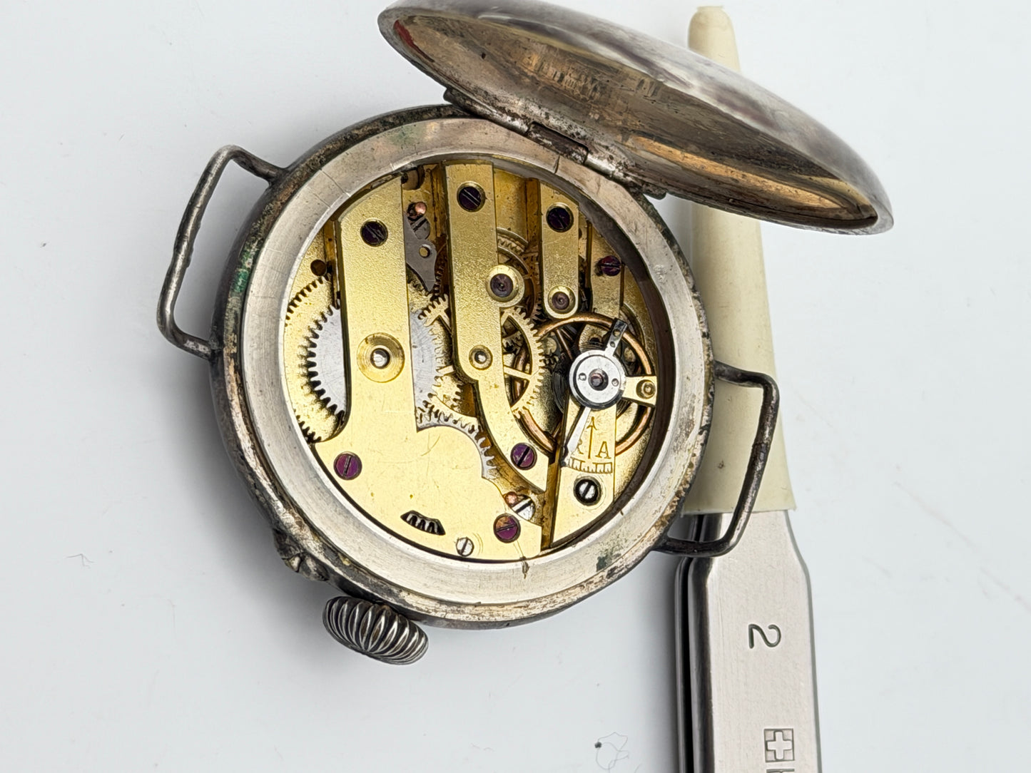 watch vintage ww2 military militare 34mm