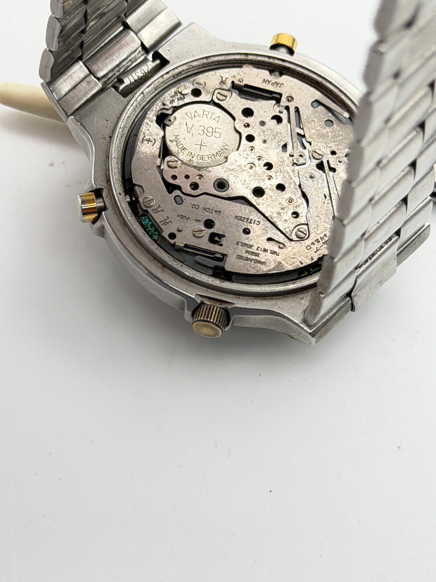 citizen chrono quartz 39mm watch vintage