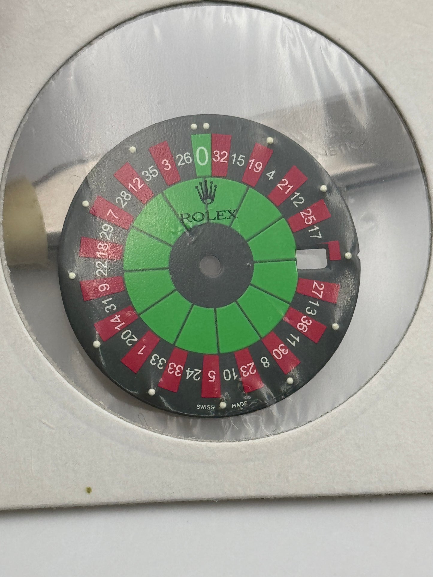 Rolex dial quadrante roulette datejust submariner