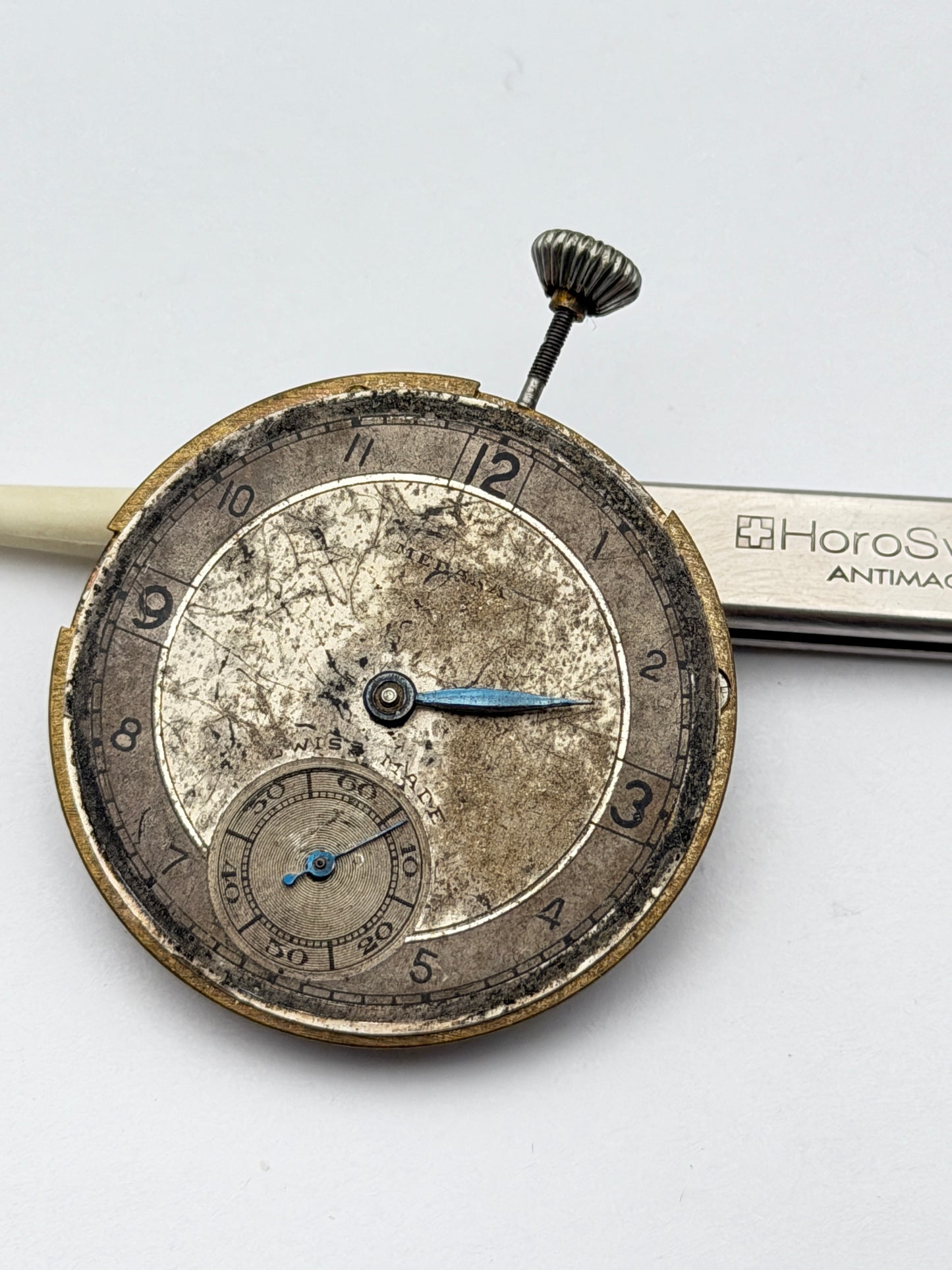 medana 38mm movement movimento pocket watch
