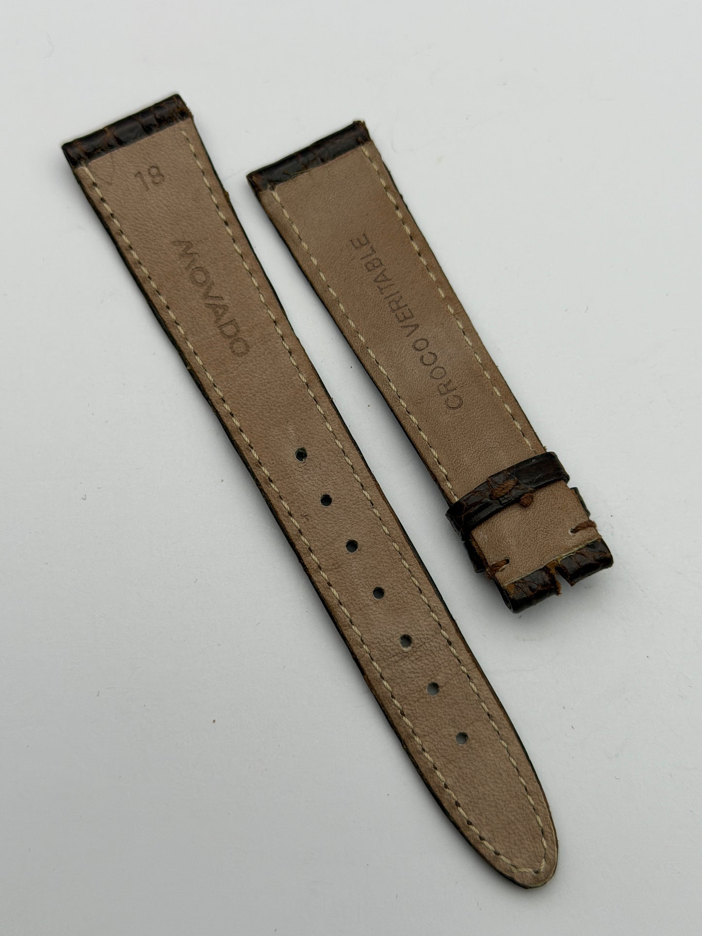 movado 18mm cinturino strap