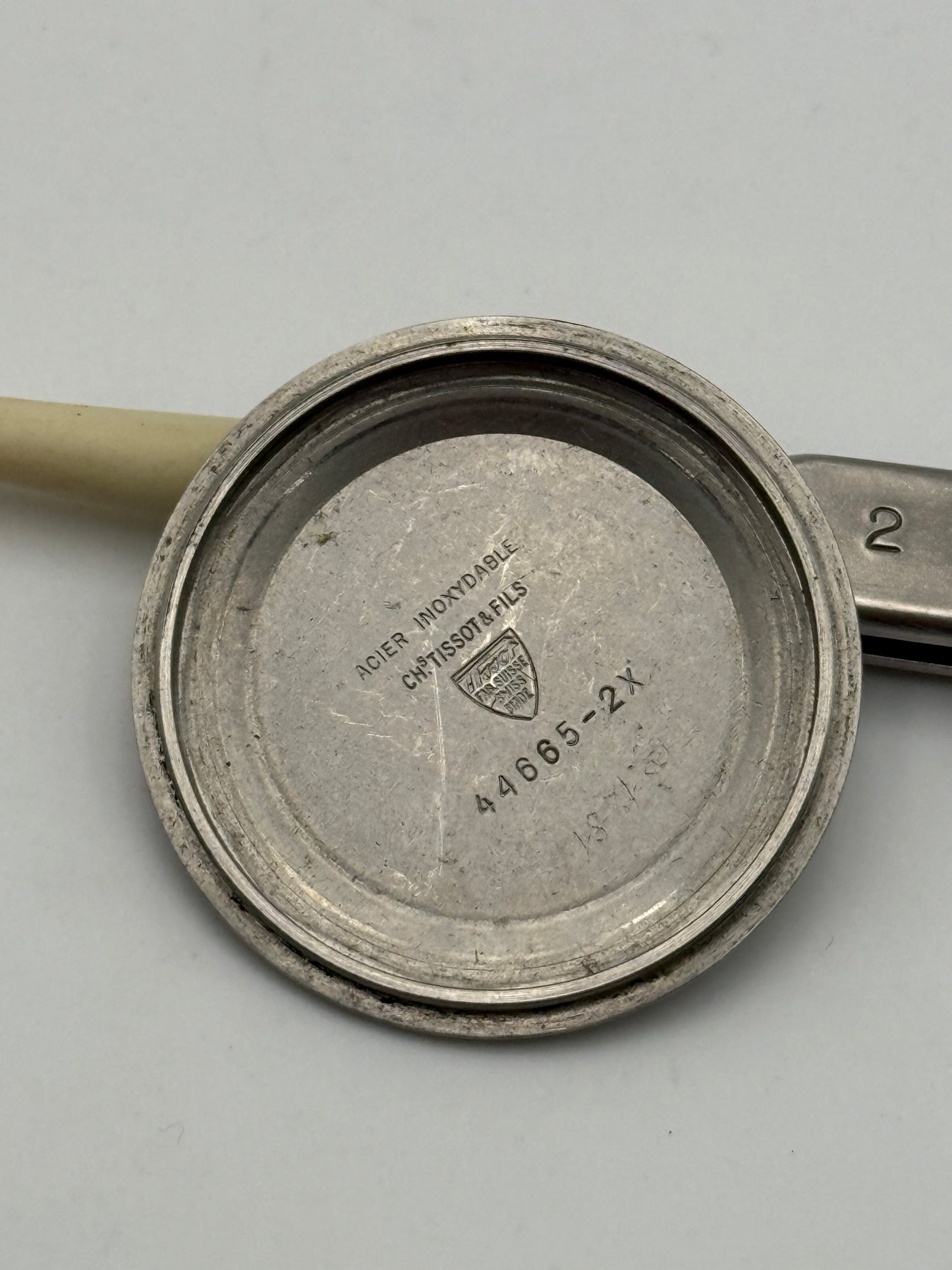 Tissot fondello caseback 44665-2x a vite to screw 32.2-29.8mm