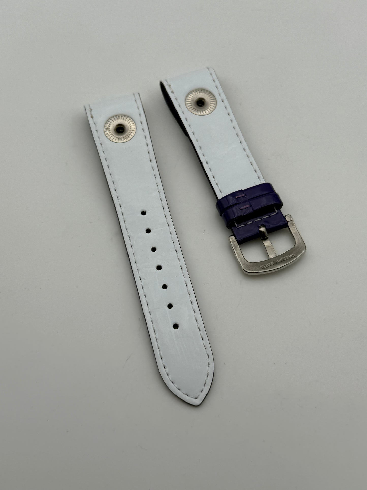 moschino chepandchich 20mm cinturino strap leather