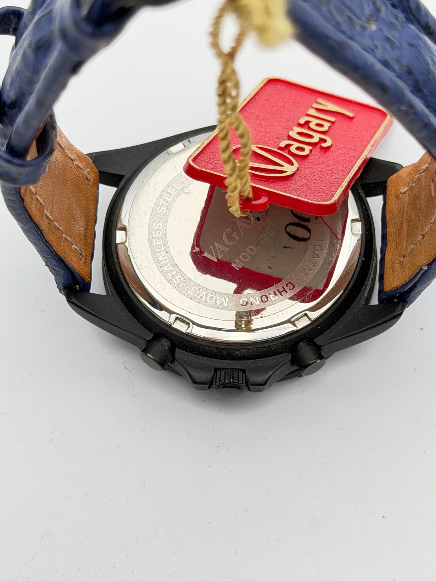 vagary quartz watch chrono 38mm nos new