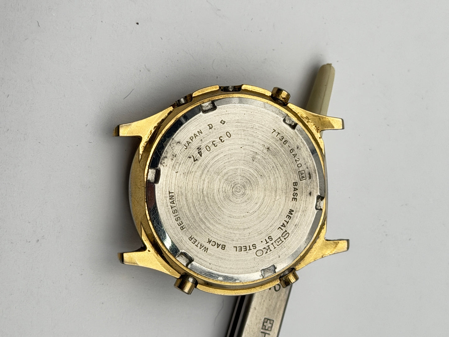 seiko 7t36-6a20 37mm cassa case