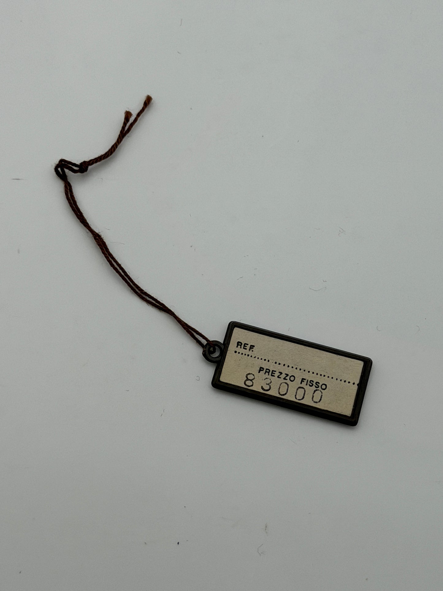 tag veglia cartellino vintage