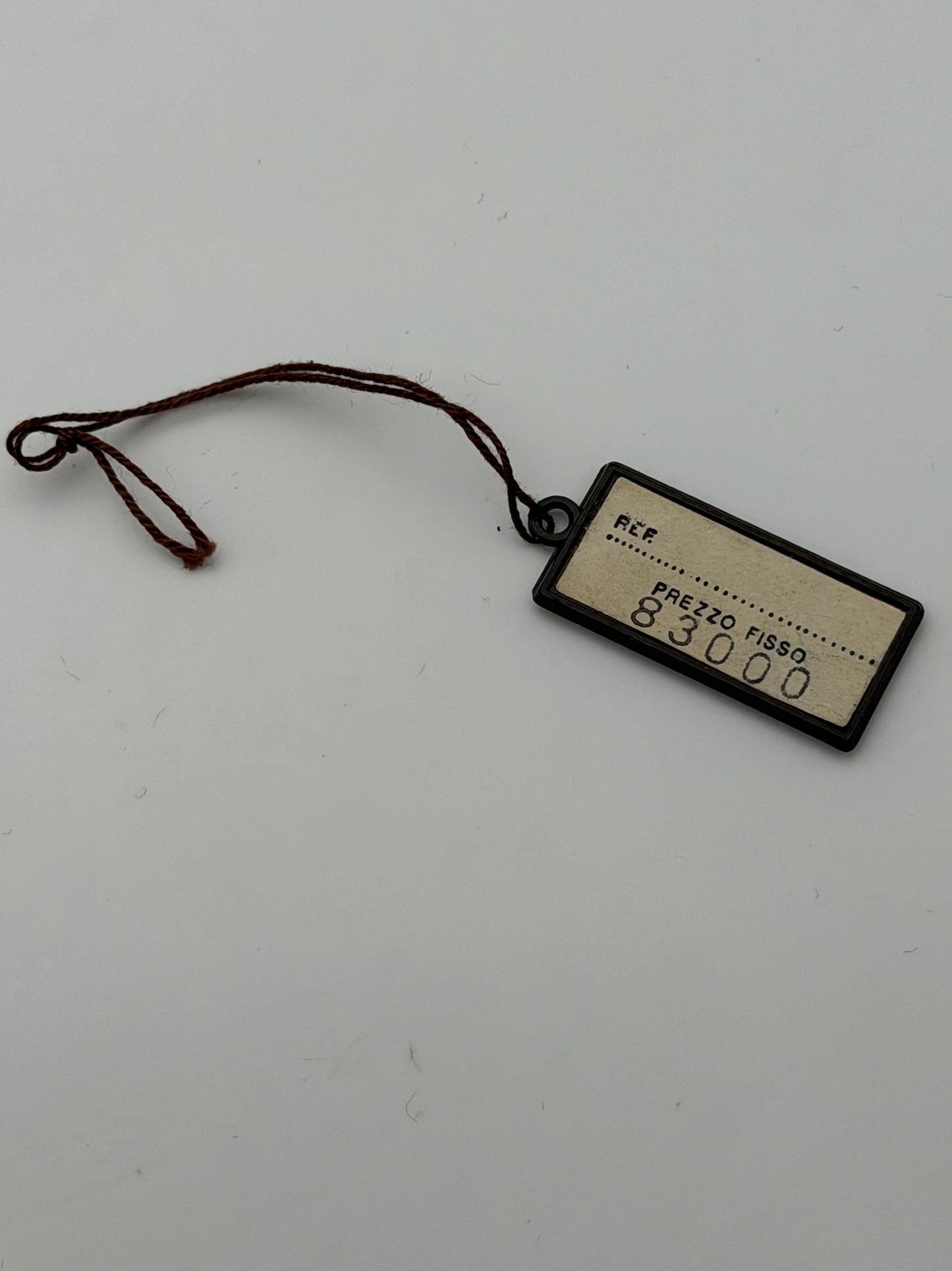 tag veglia cartellino vintage