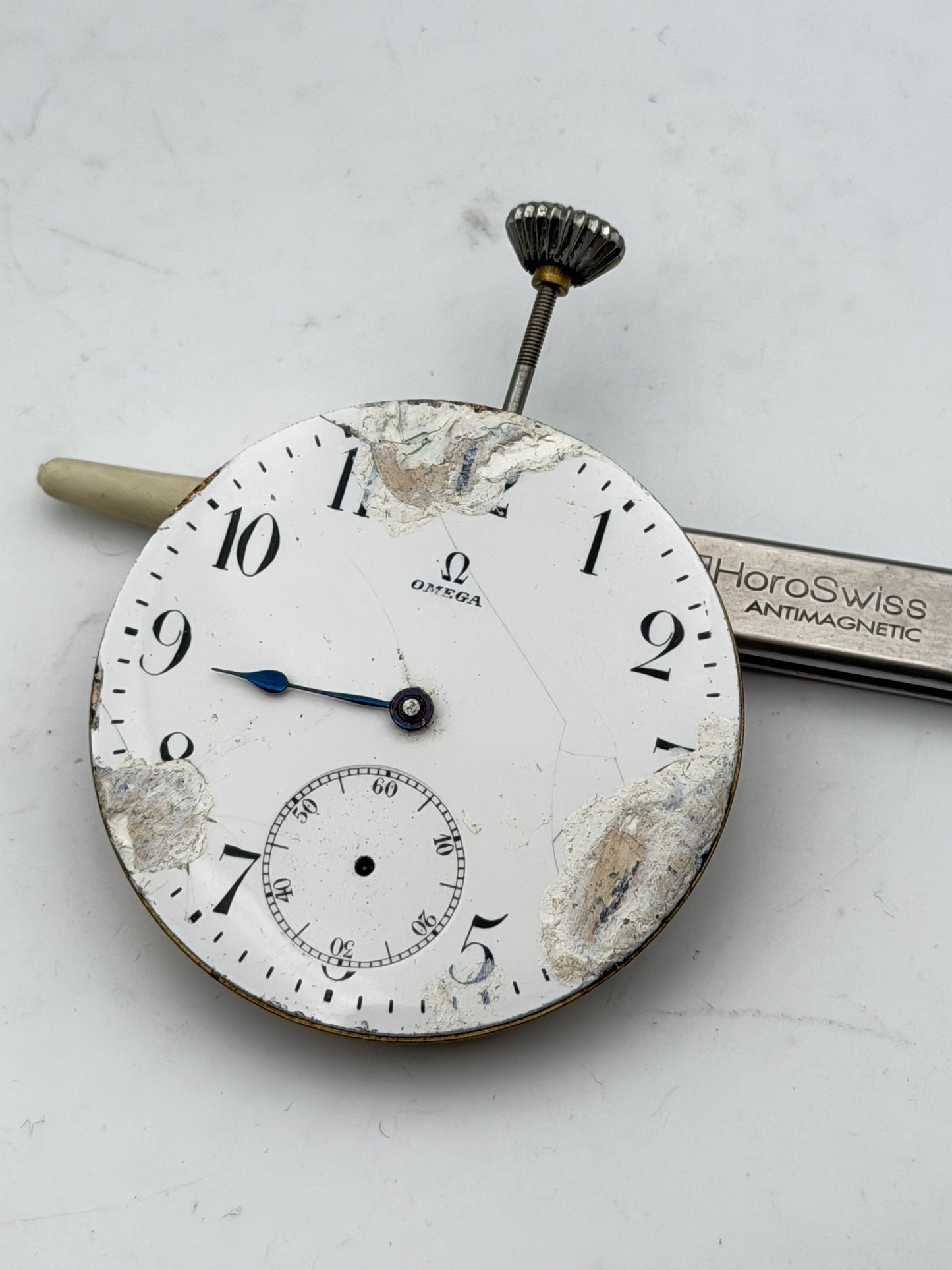 omega 44mm pocket watch movement movimento