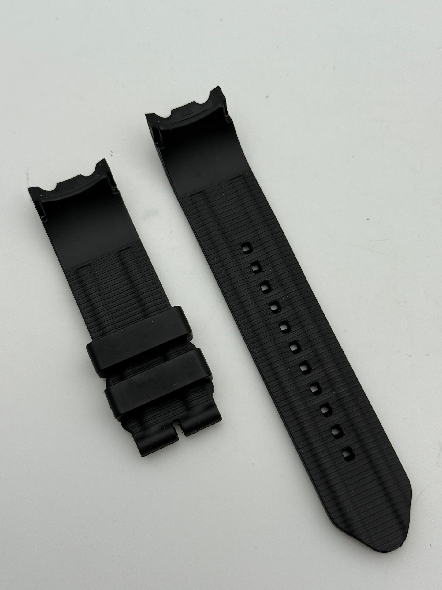 nautica 20041 gomma 22mm rubber cinturino strap new nuovo
