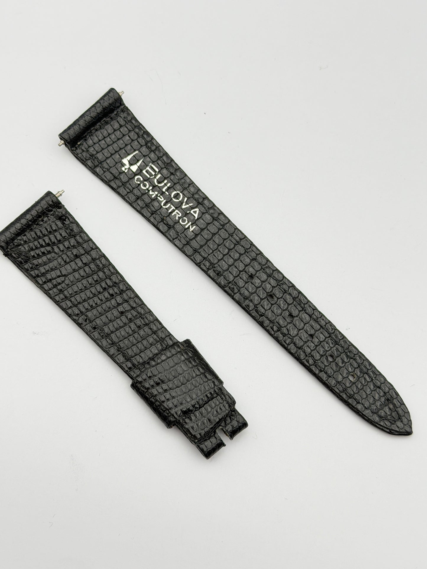 bulova computron 18mm cinturino strap vintage NOS