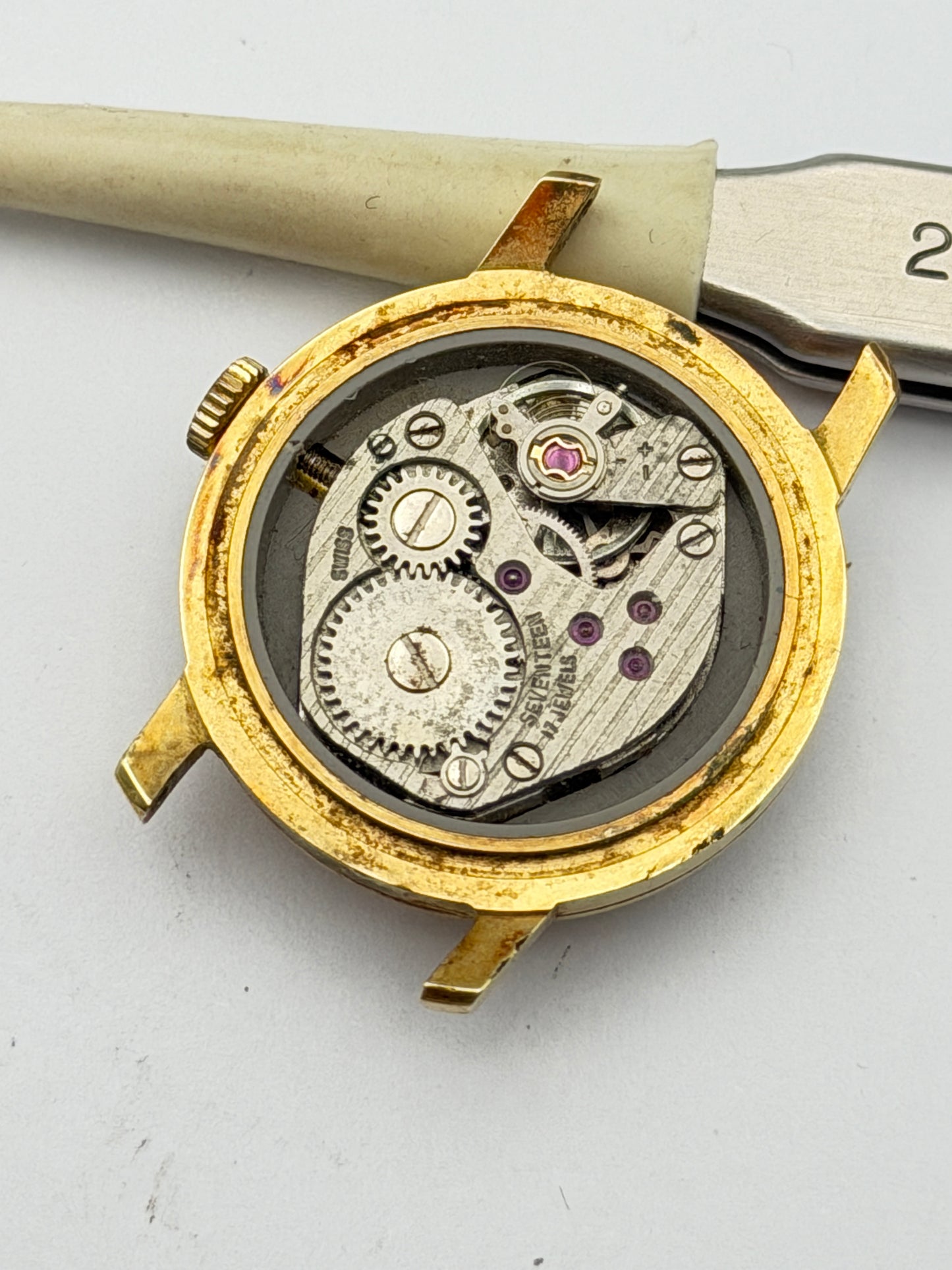 junghfrau 24mm vintage watch