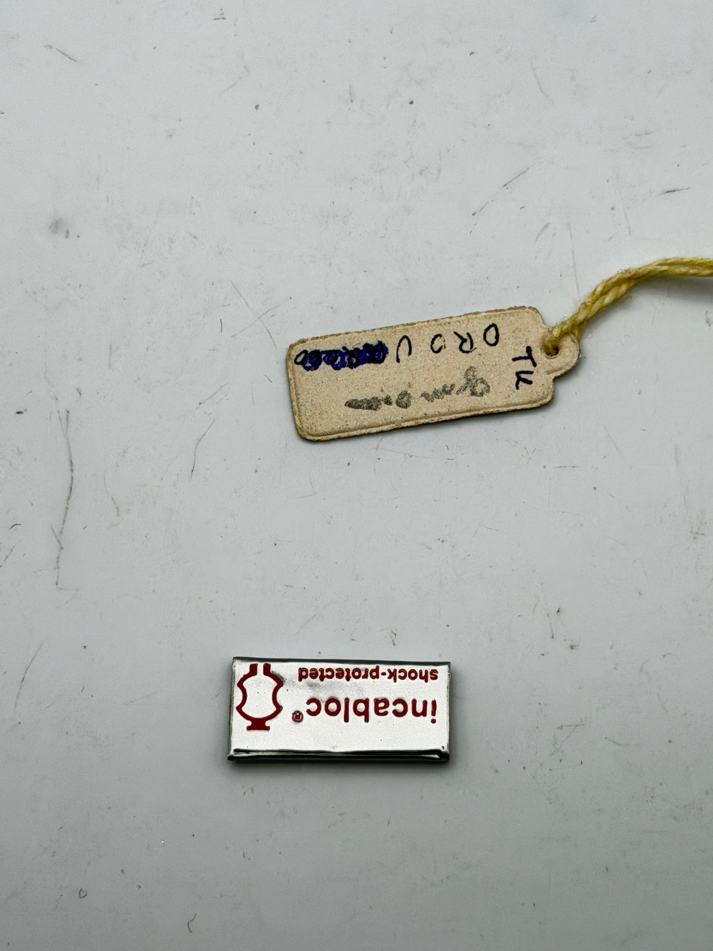 aureole tag cartellino vintage