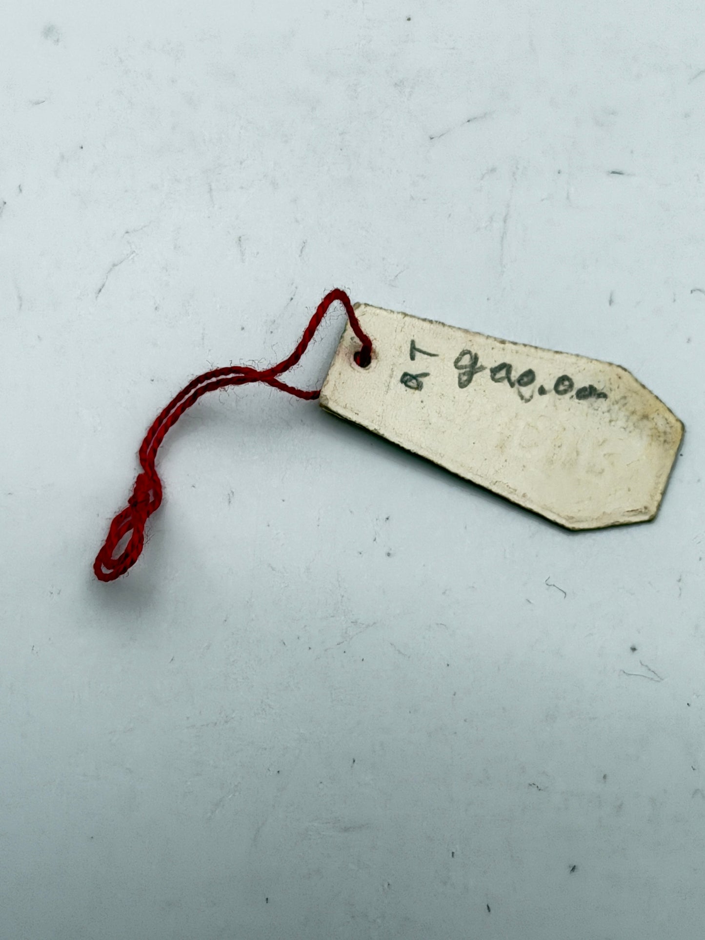 hendir tag cartellino vintage