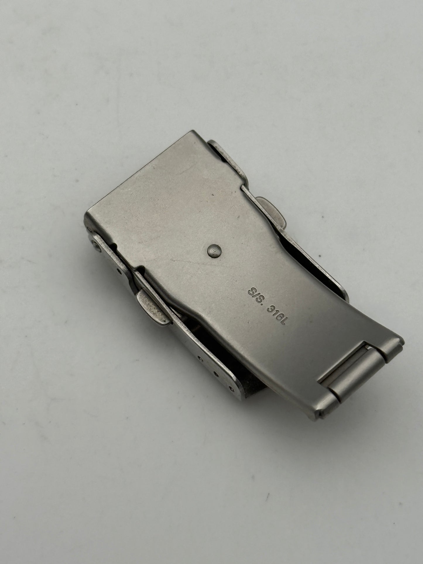 lancaster deployante fibbia buckle steel 18mm