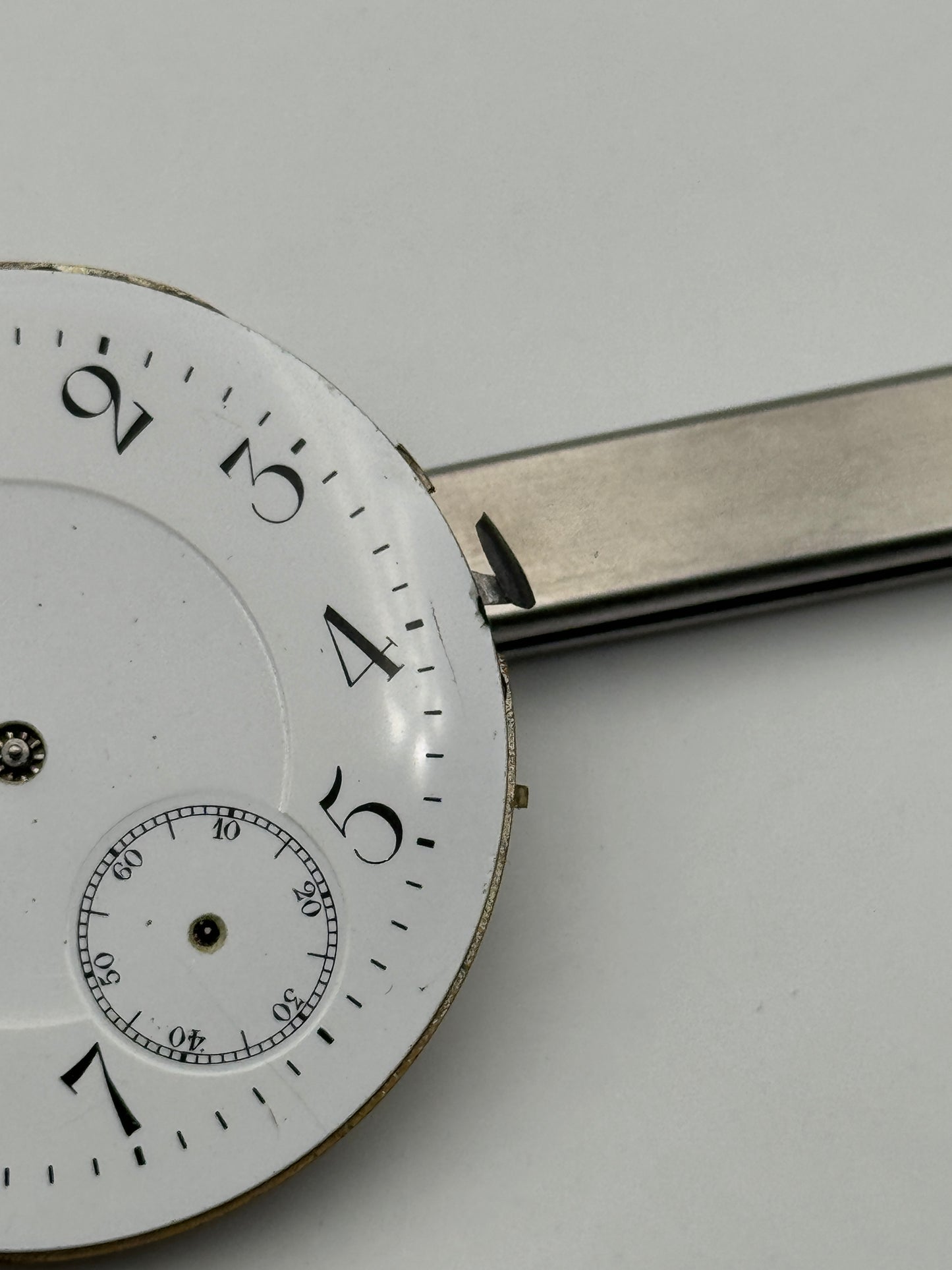 Anonimo pocket watch movement movimento 43.5mm sciabola