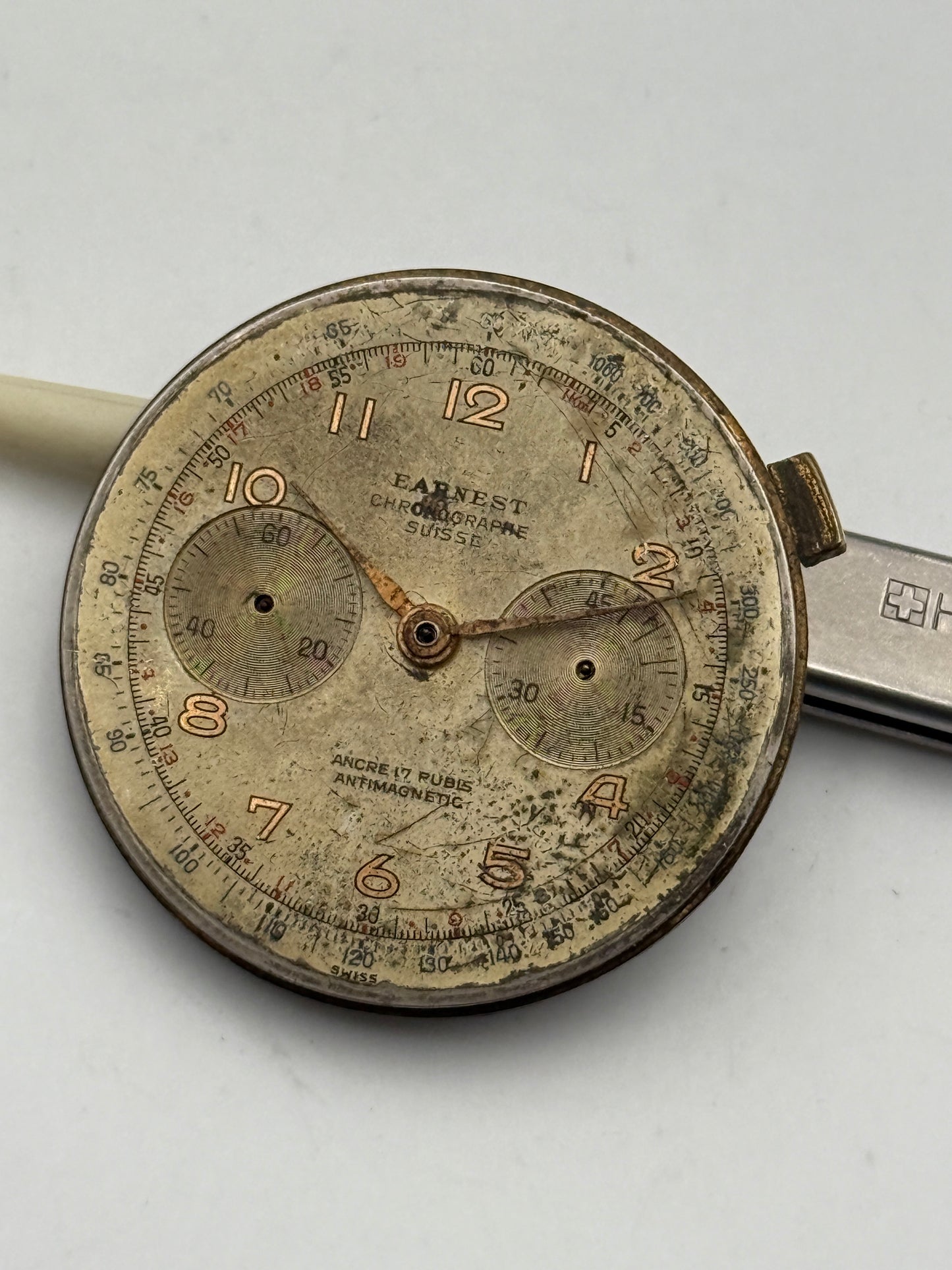 landeron 51 chronograph movement movimento