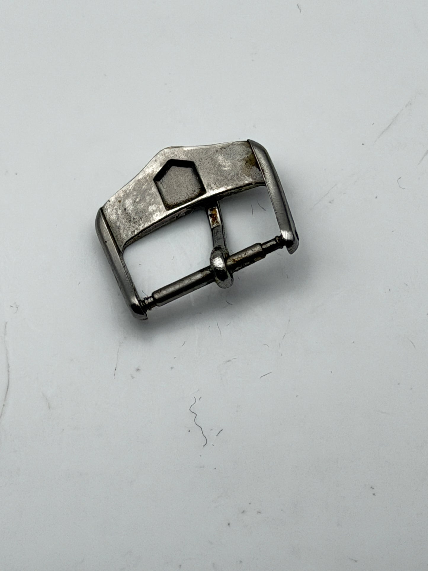 TAG Heuer fibbia buckle steel 18mm