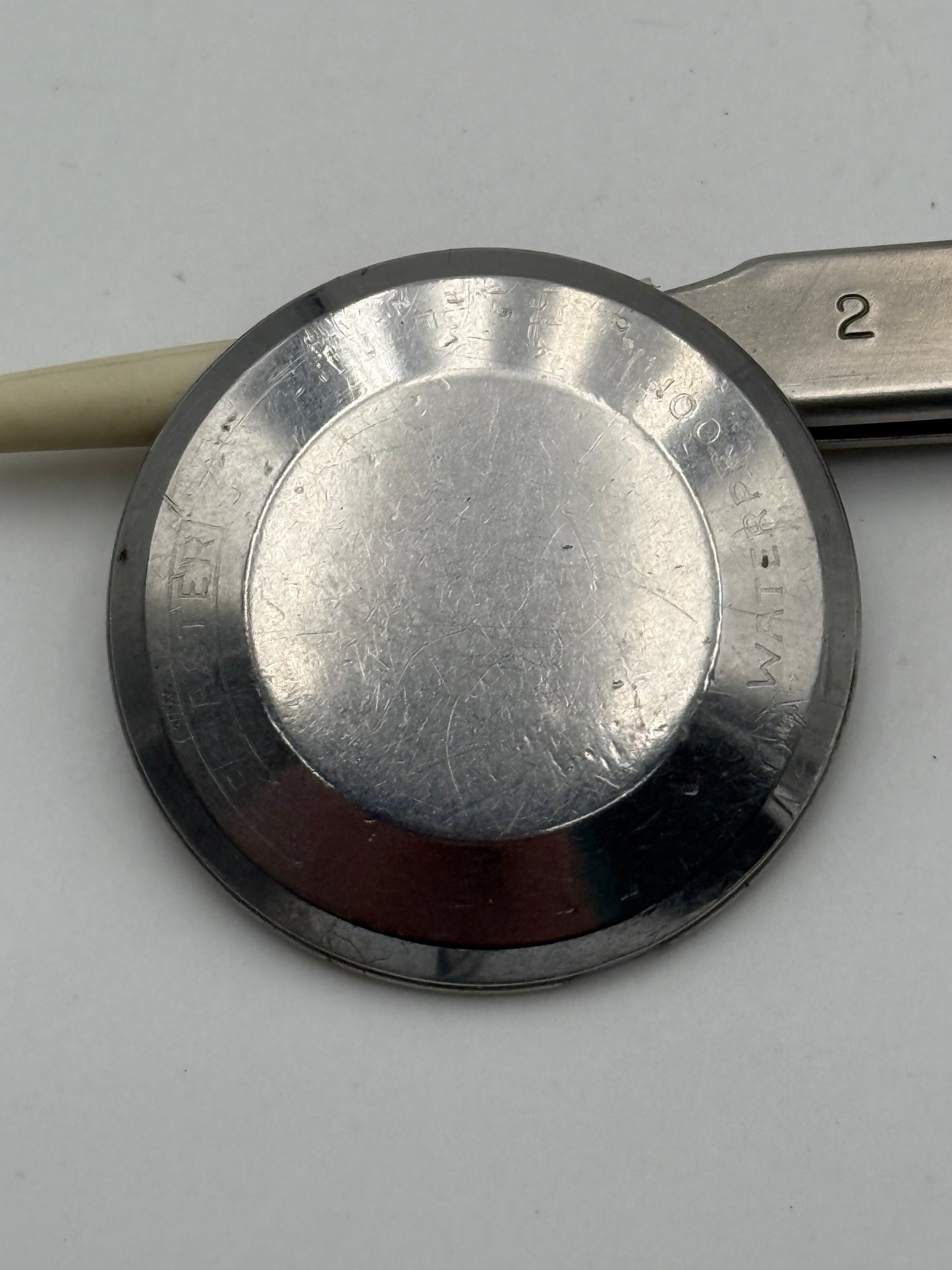 omega 2846-2 sc 2846 28.4mm bumper fondello caseback martelletto