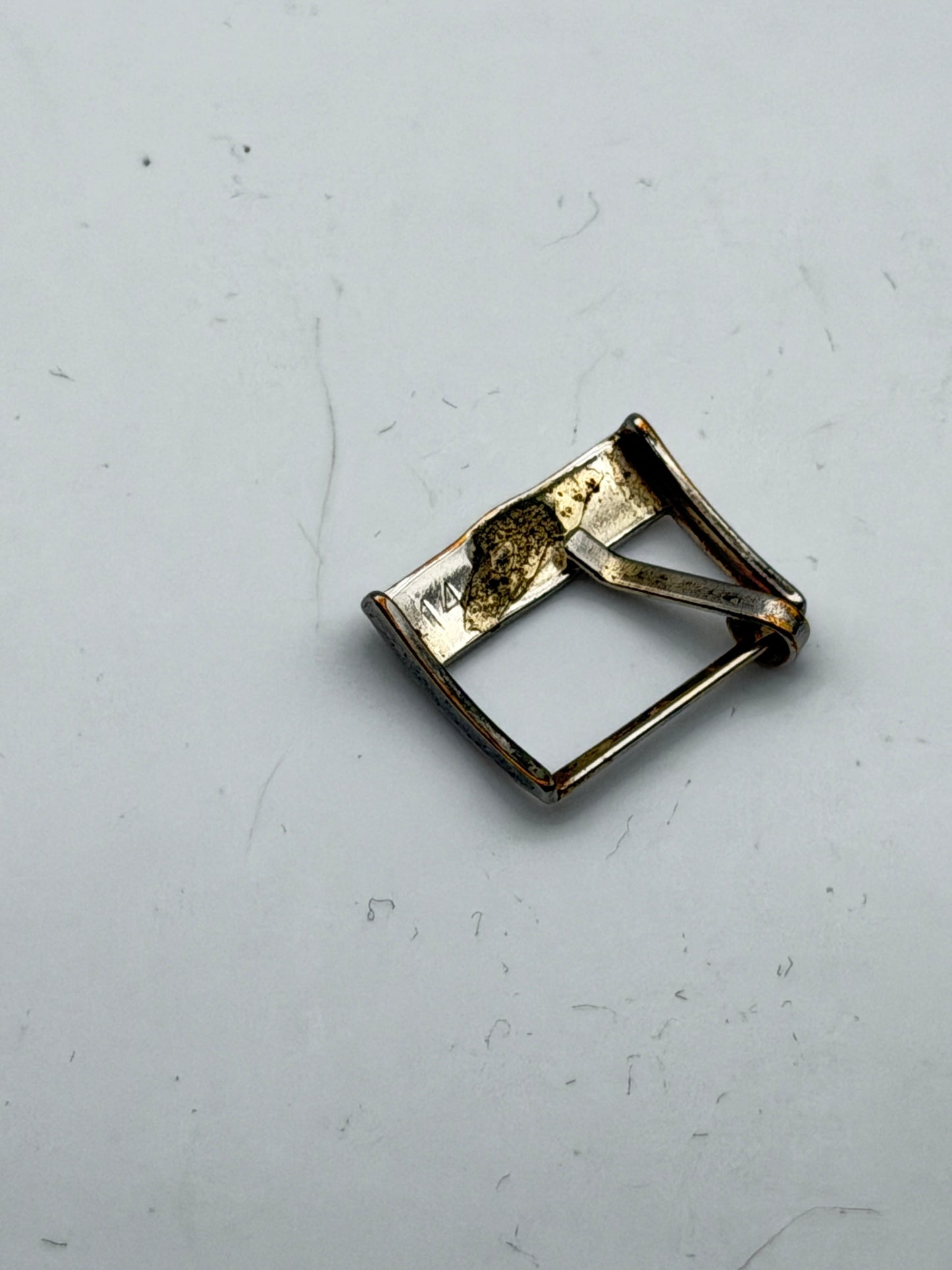 Revue Thommen fibbia buckle 15mm vintage