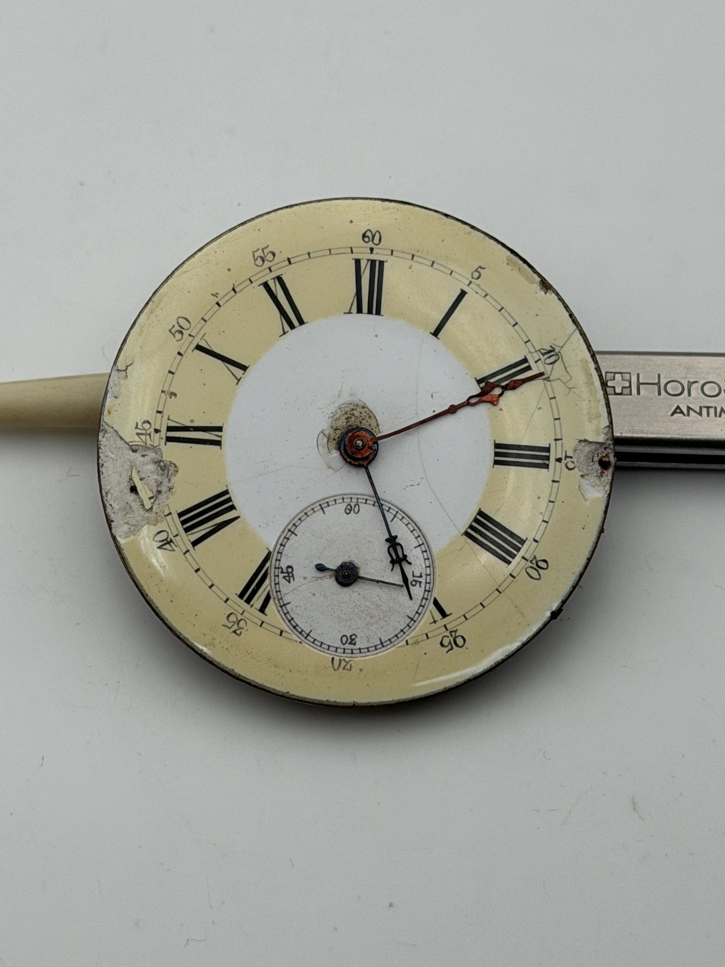 anonimo cilindro 41mm cylinder pocket watch movement movimento