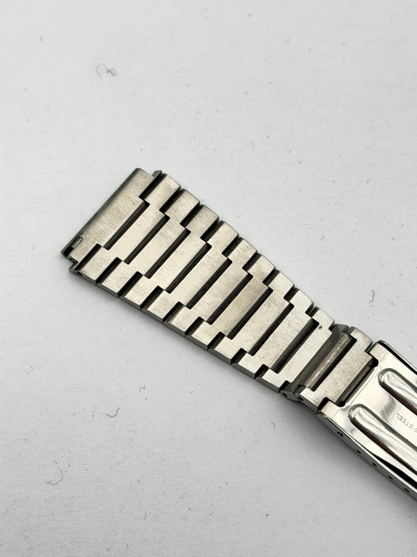 stelux cinturino bracciale bracelet steel vintage 22mm diver