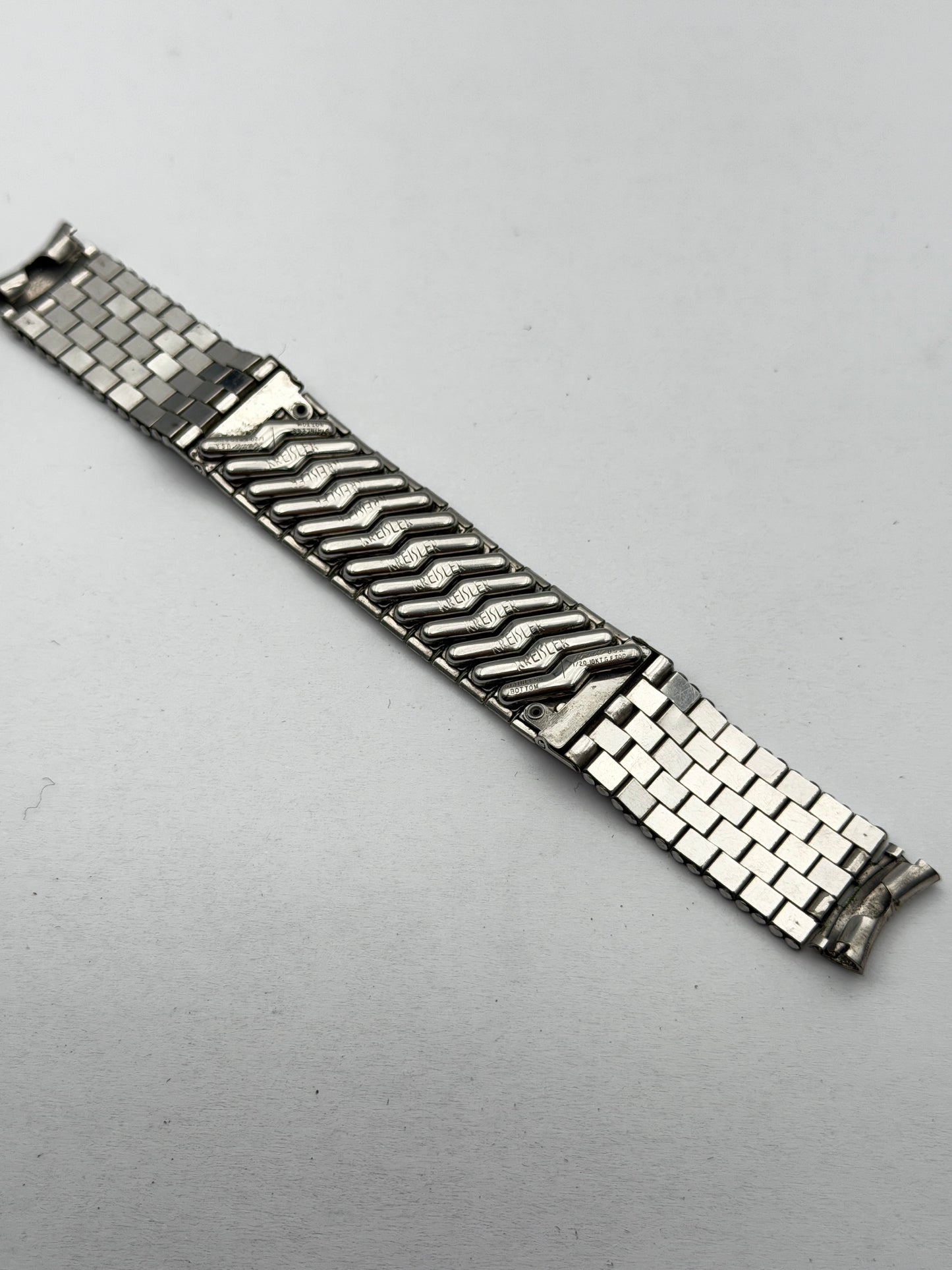 vintage bracciale bracelet steel 14mm elastico