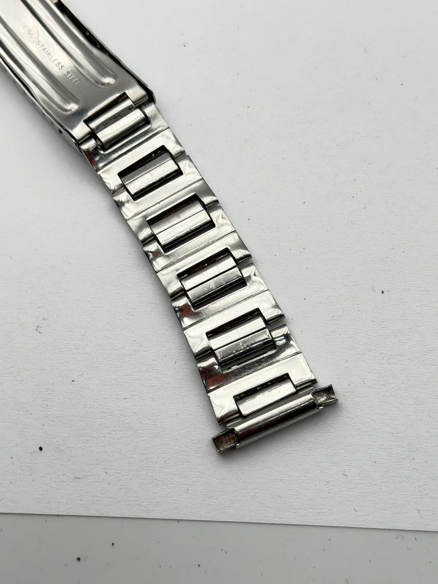 vintage bracciale bracelet steel 16-22mm