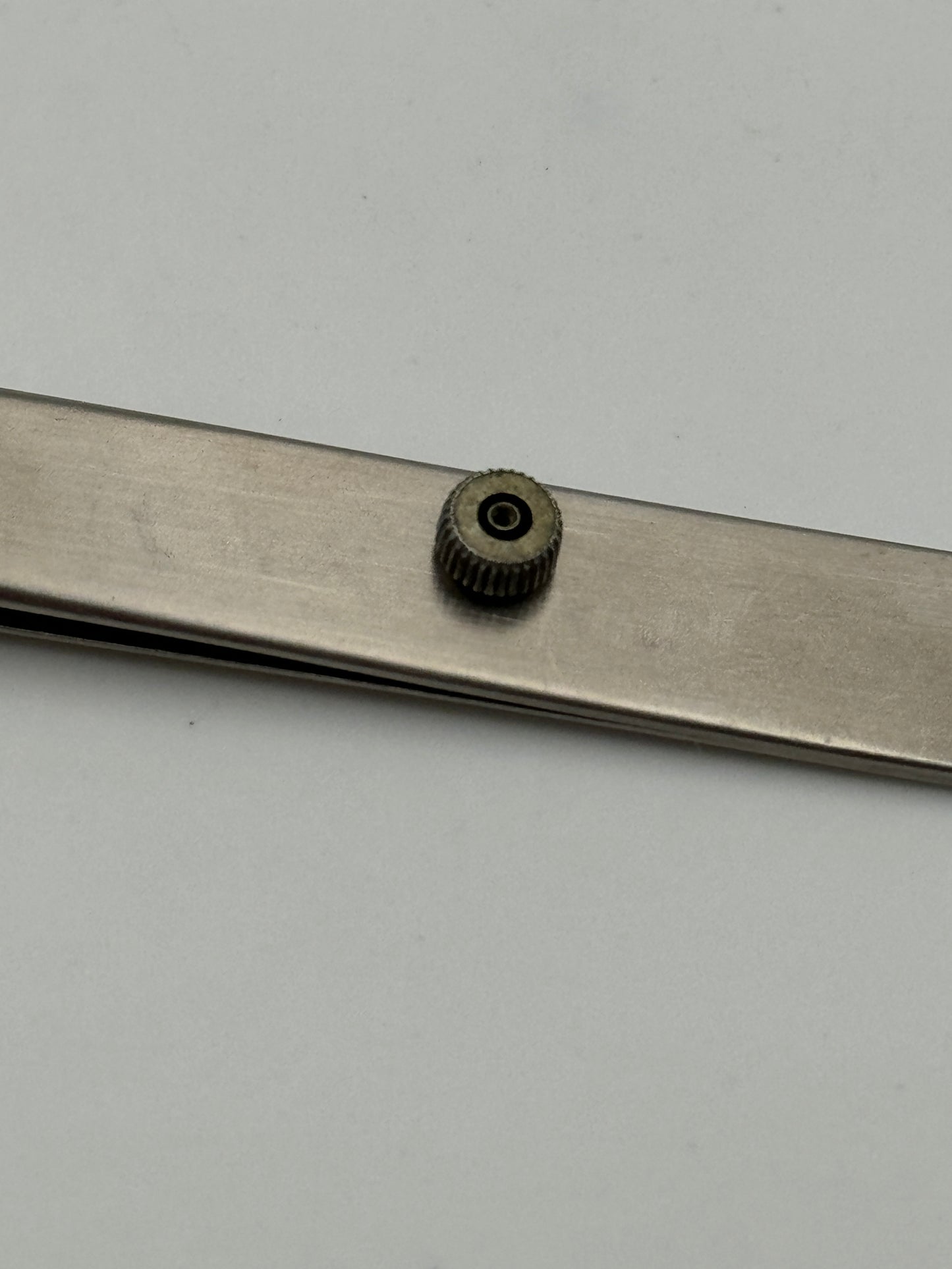 Omega corona crown waterproof impermabile 4.8x2.6mm acciaio