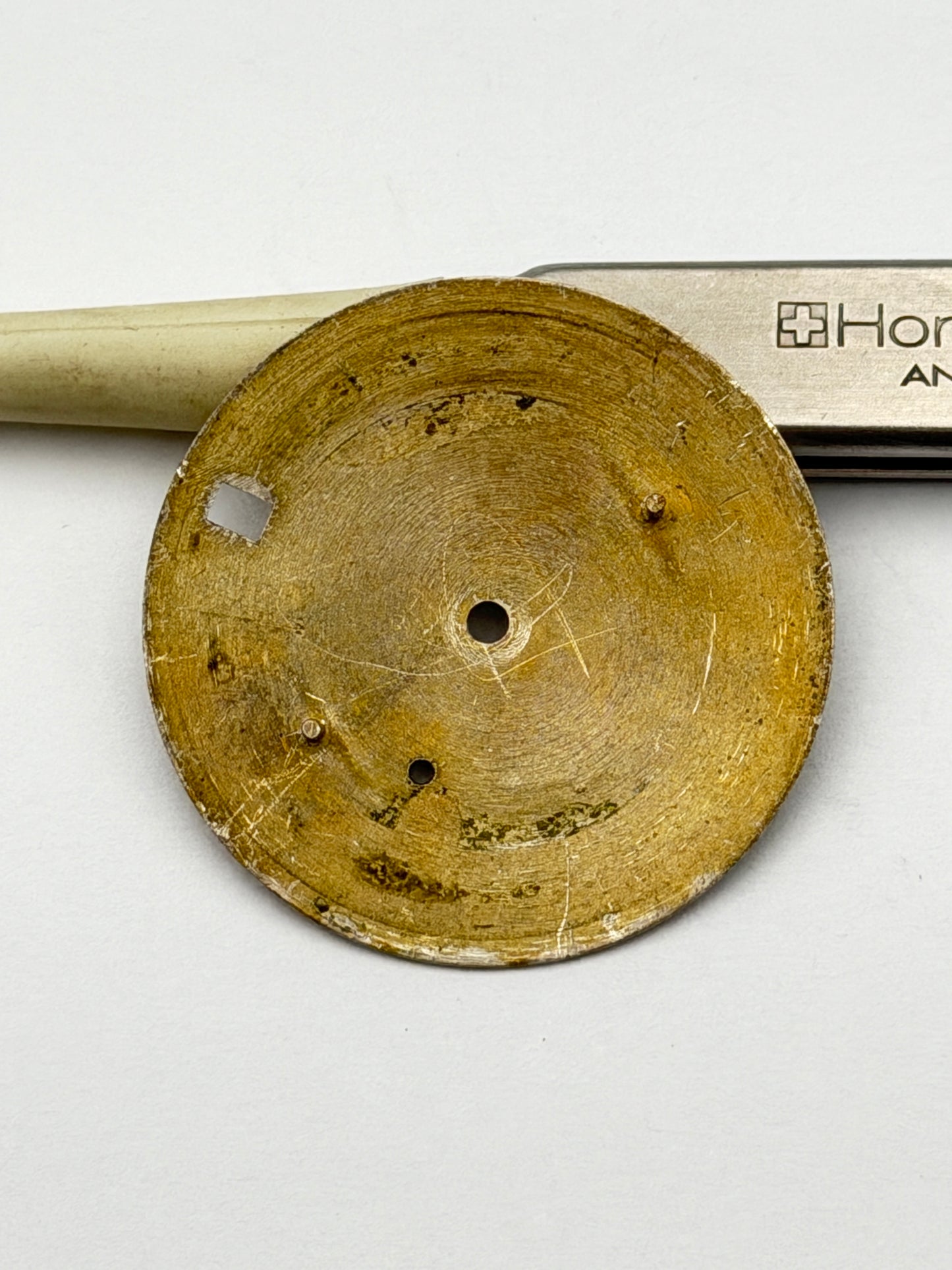 universal geneve monodate 29.5mm dial quadrante