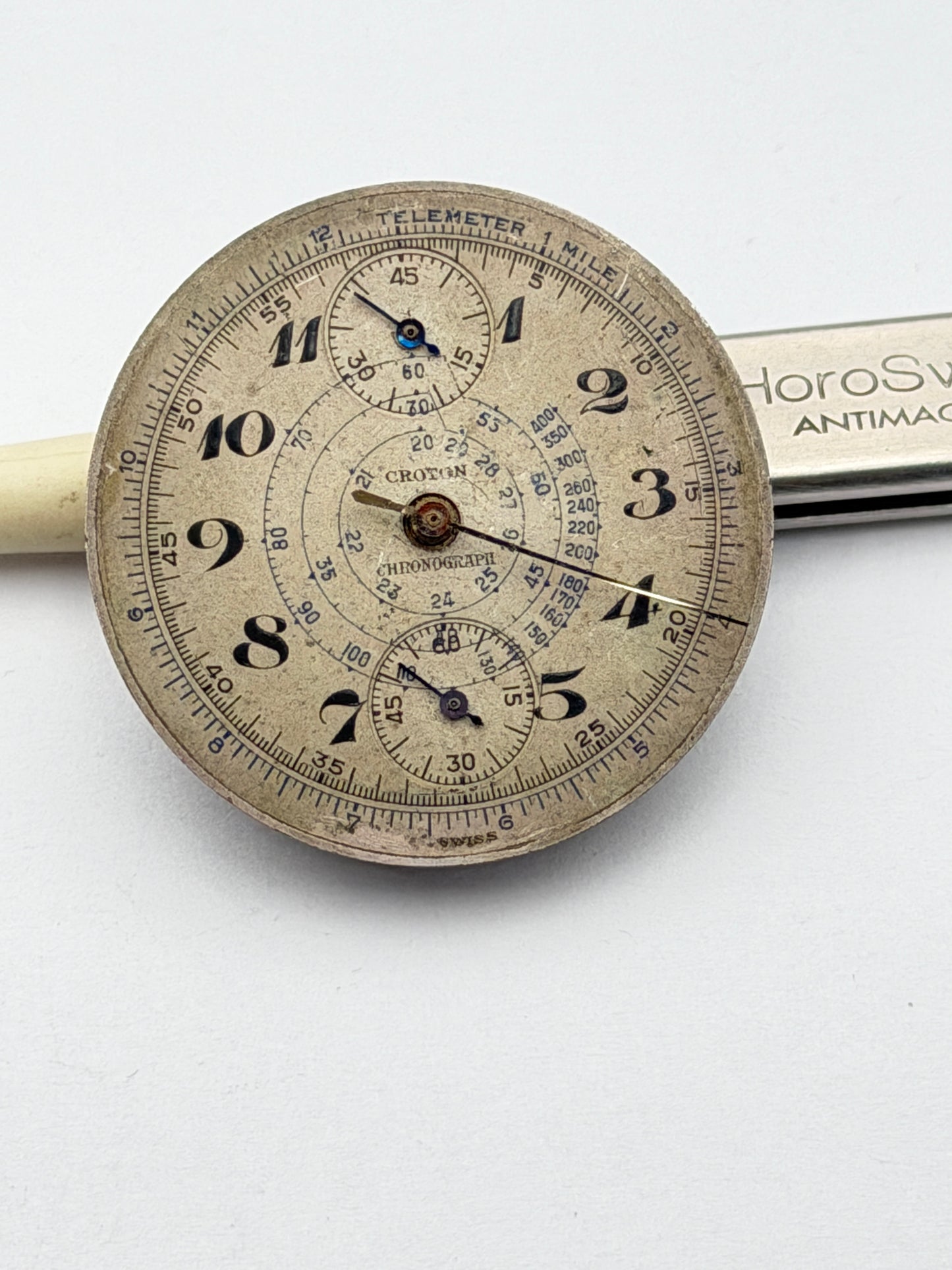 croton chronograph venus movement movimento