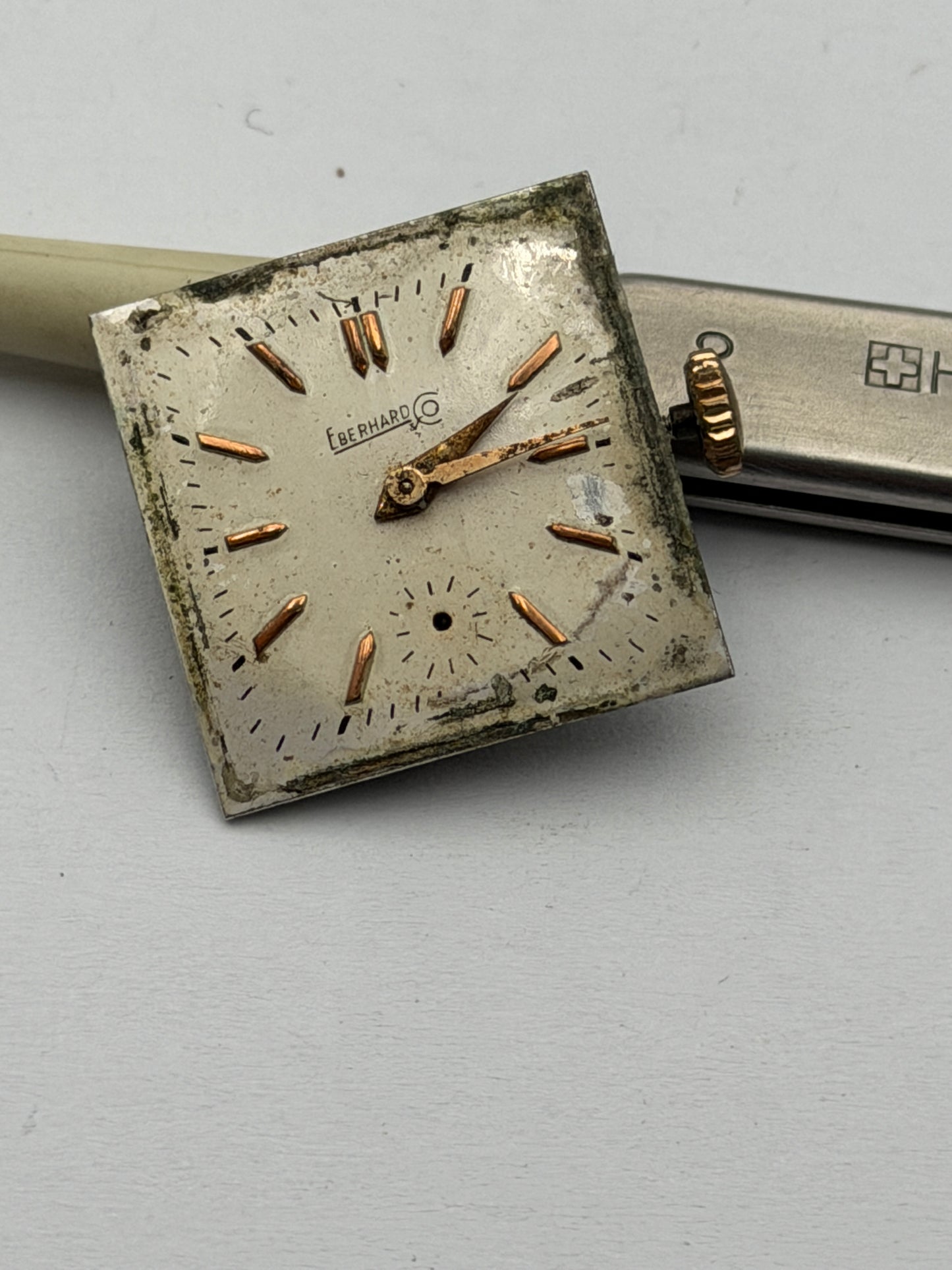 Eberhard & Co. 17 jewels movement movimento