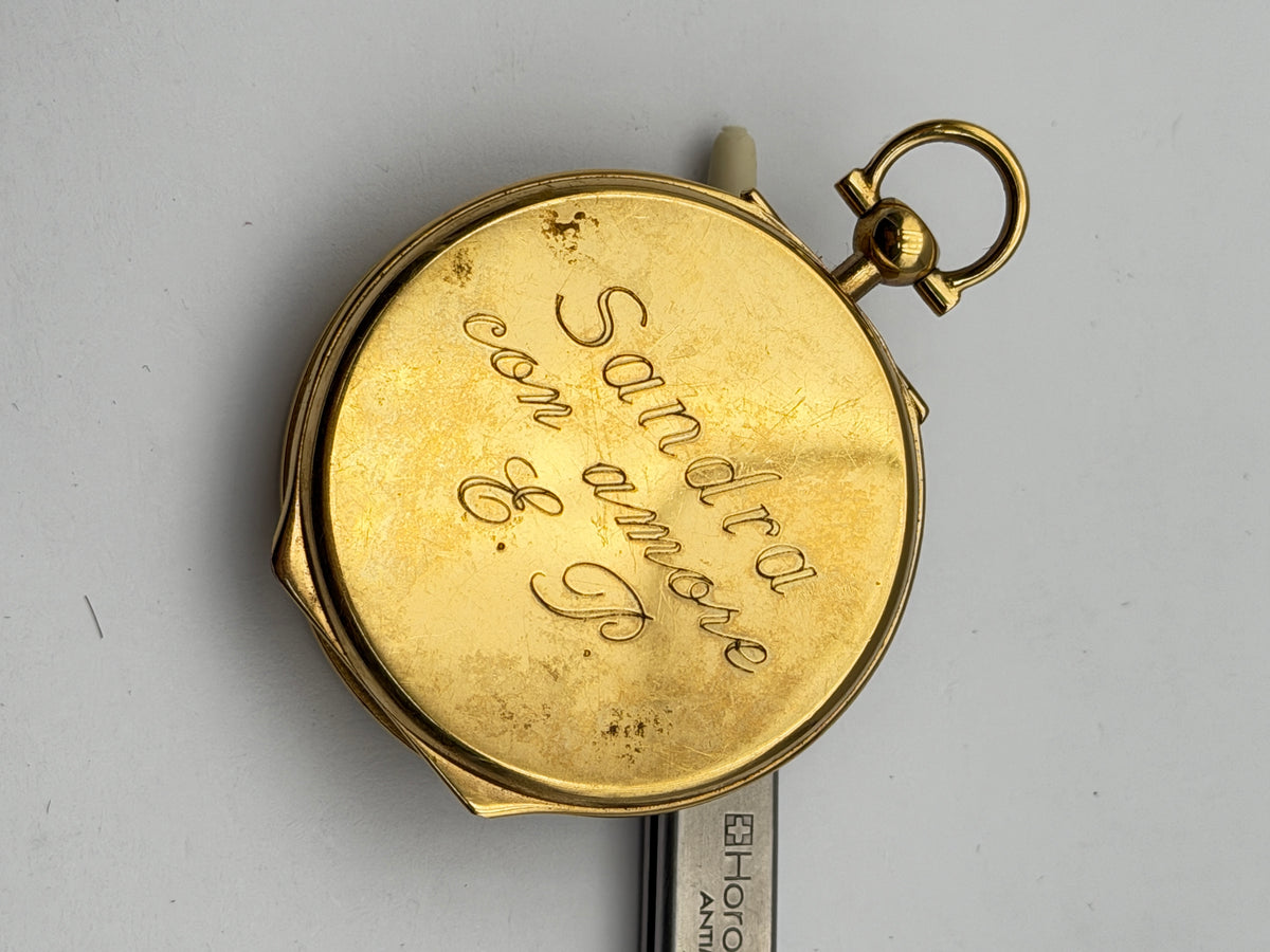 zenith alarm 43mm pocket watch cassa case