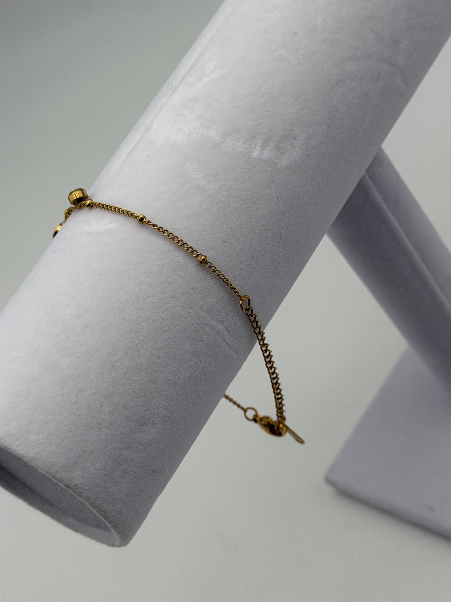 bracciale bracelet steel acciaio 316l gold plated