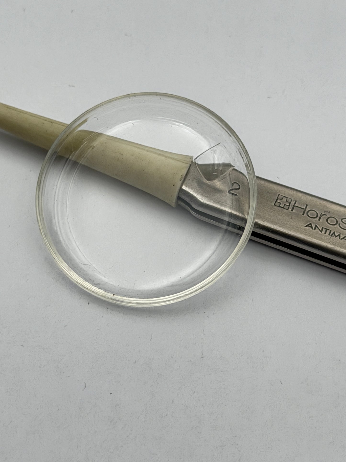 omega 314mm date glass vetro esalite