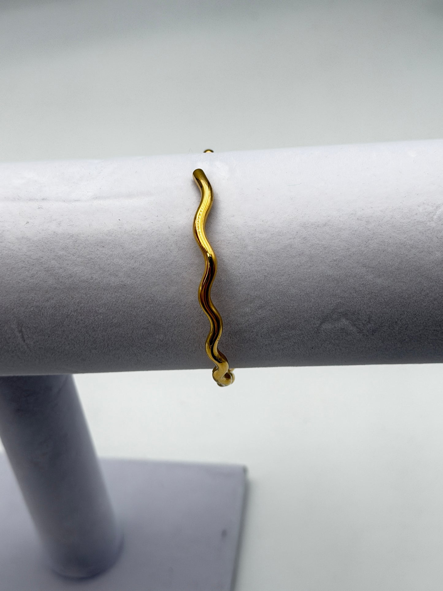 bracciale bracelet steel acciaio 316l gold plated
