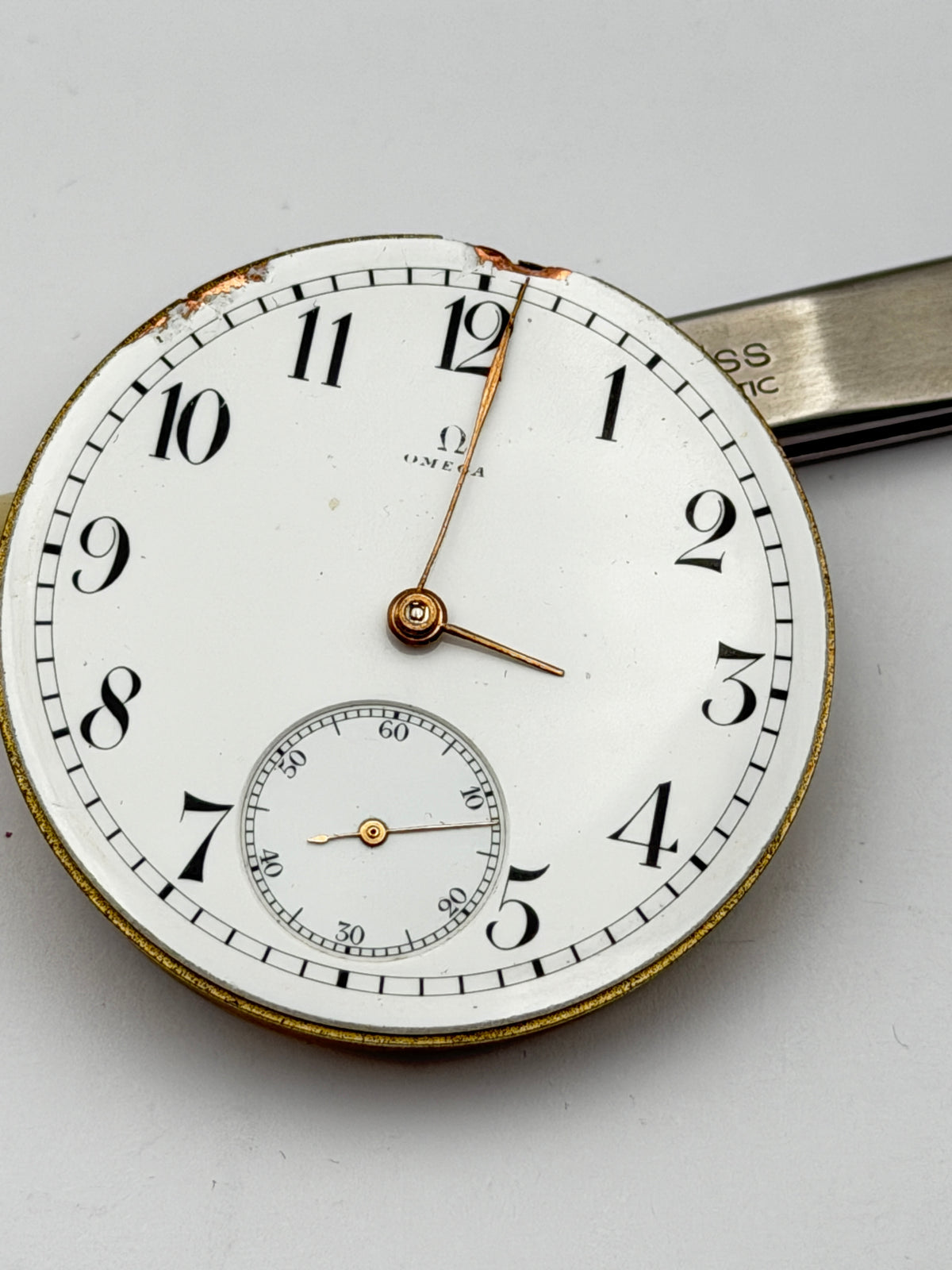 omega pocket watch 44mm movement movimento