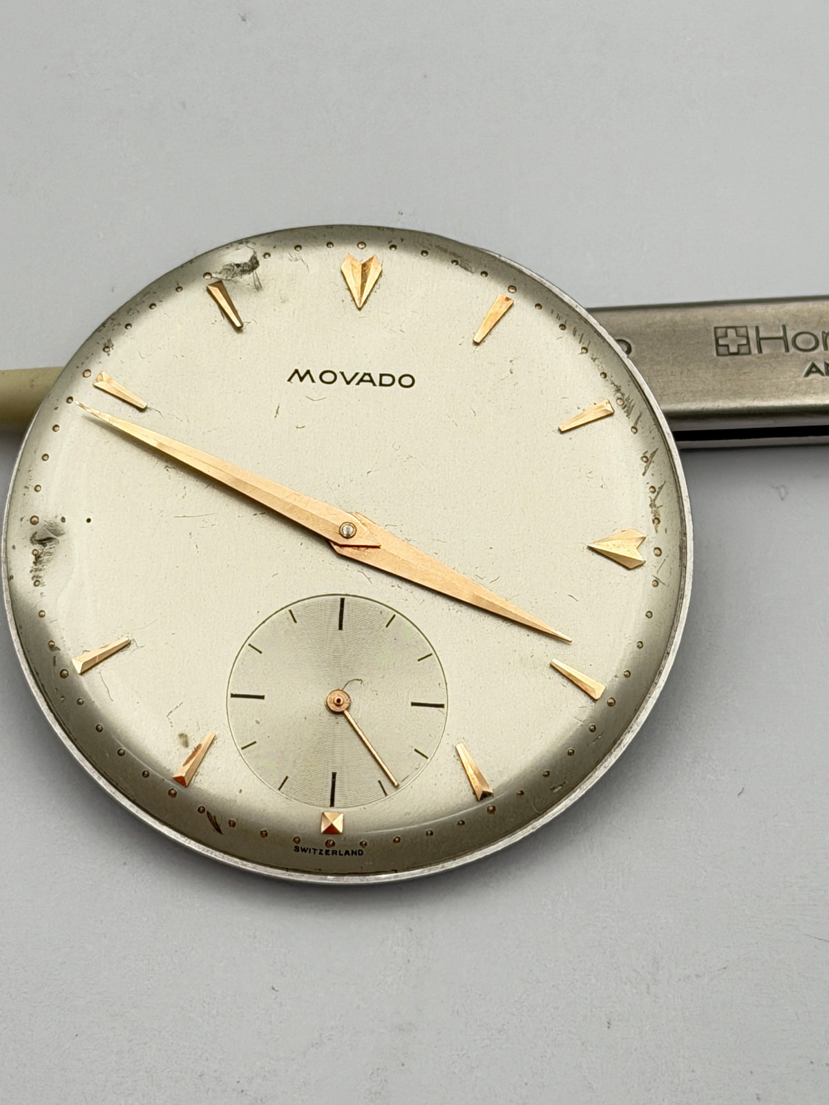 movado pocket watch 540 movement movimento