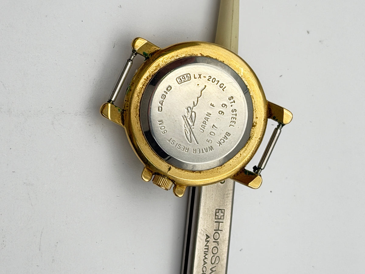 casio 395 lx-201gl 39mm