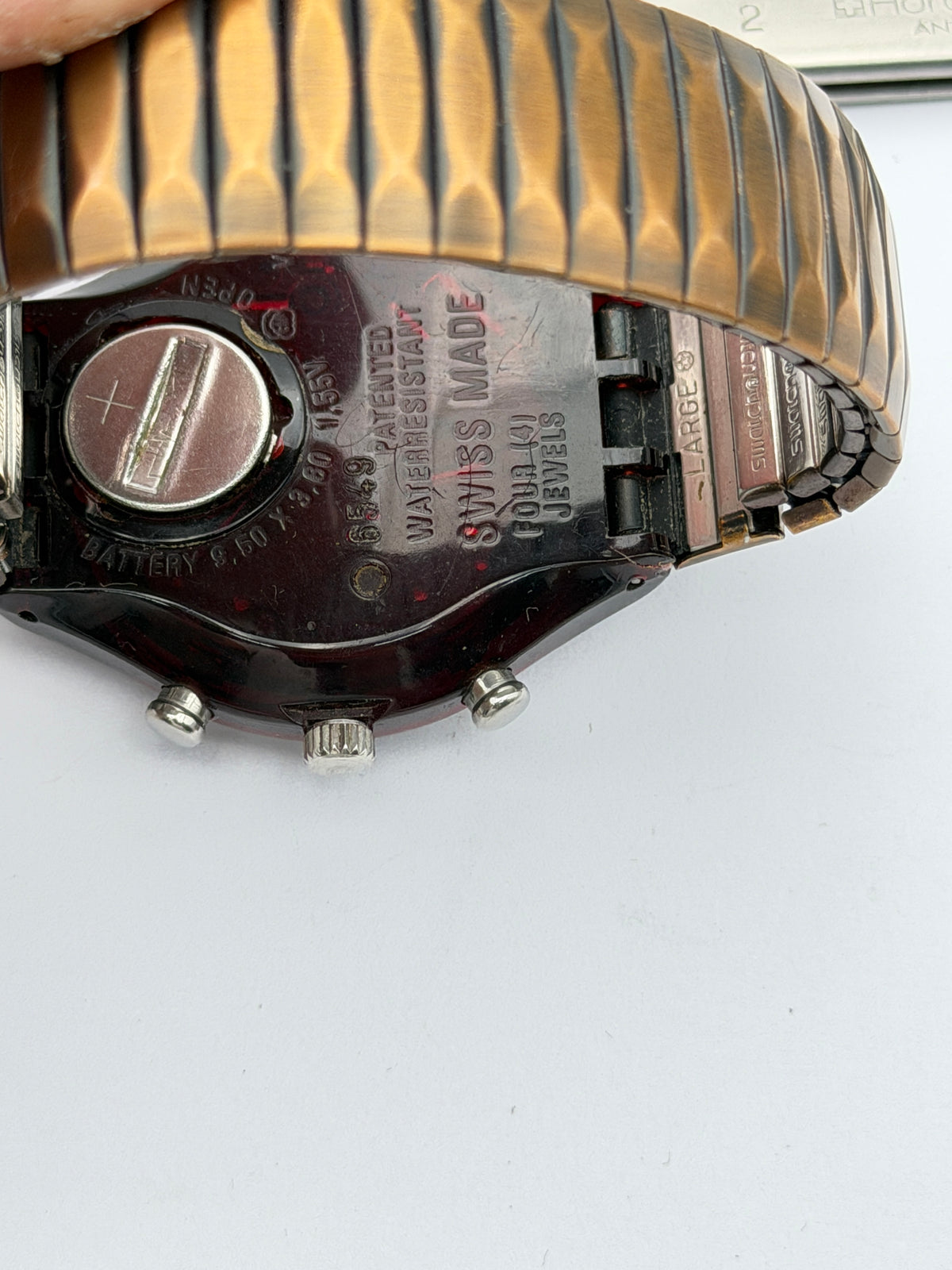 swatch chrono 26mm vintage