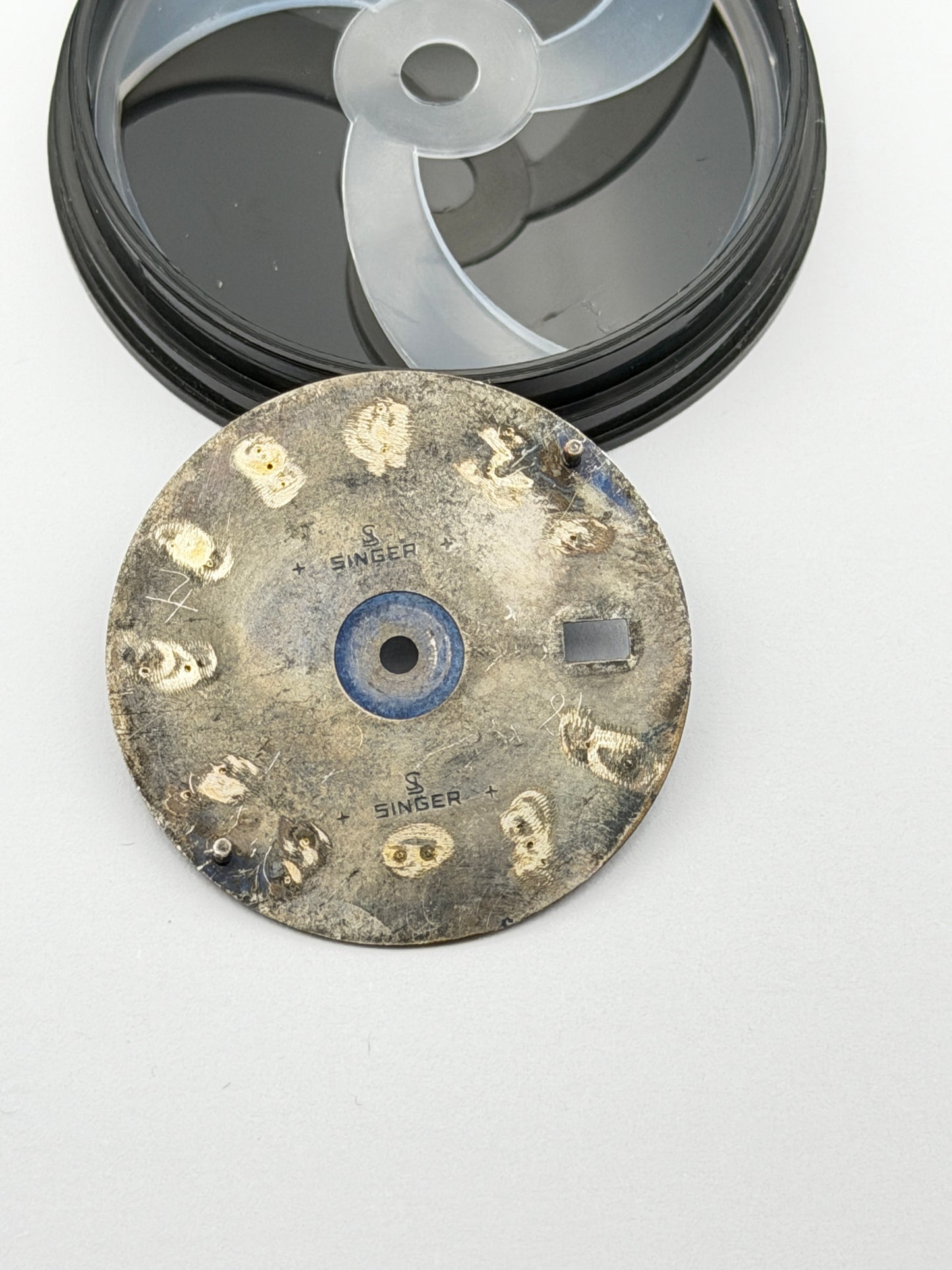 rolex 6694 blu dial quadrante precision oyster date