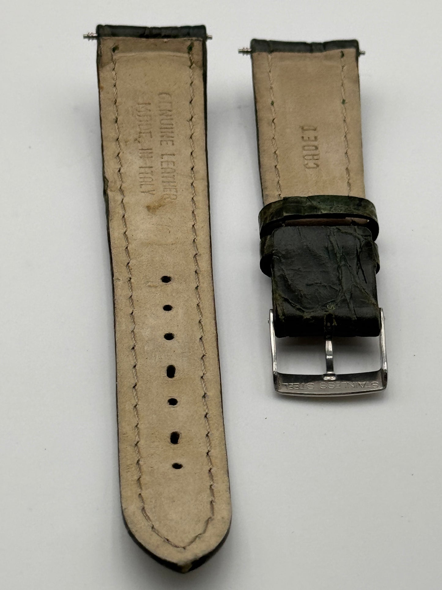Cadet Chronostar cinturino strap 19mm pelle leather