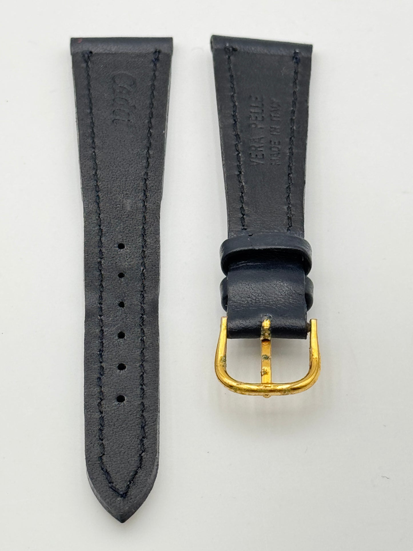 Cadet Chronostar cinturino strap 20mm leather pelle