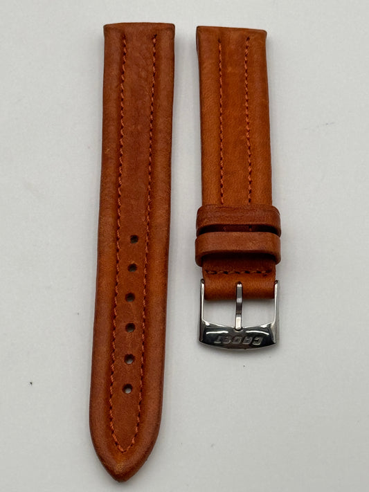 Cadet Chronostar cinturino strap pelle leather marrone 17mm