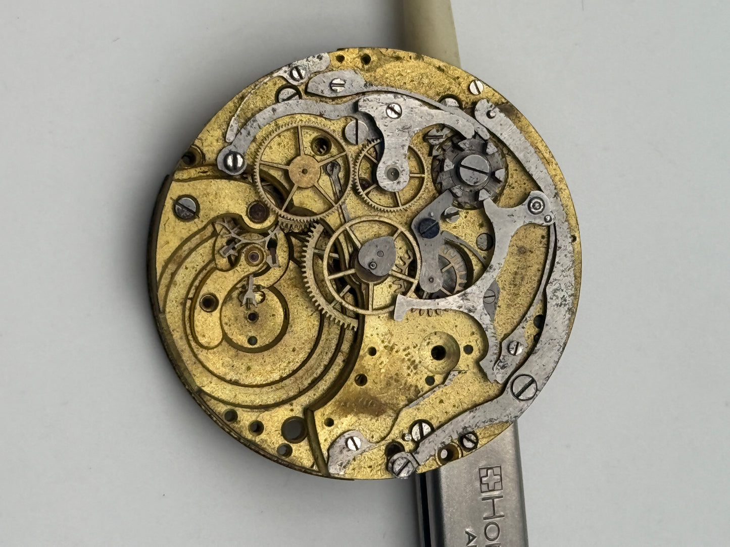 landeron chrono old movement movimento 36mm