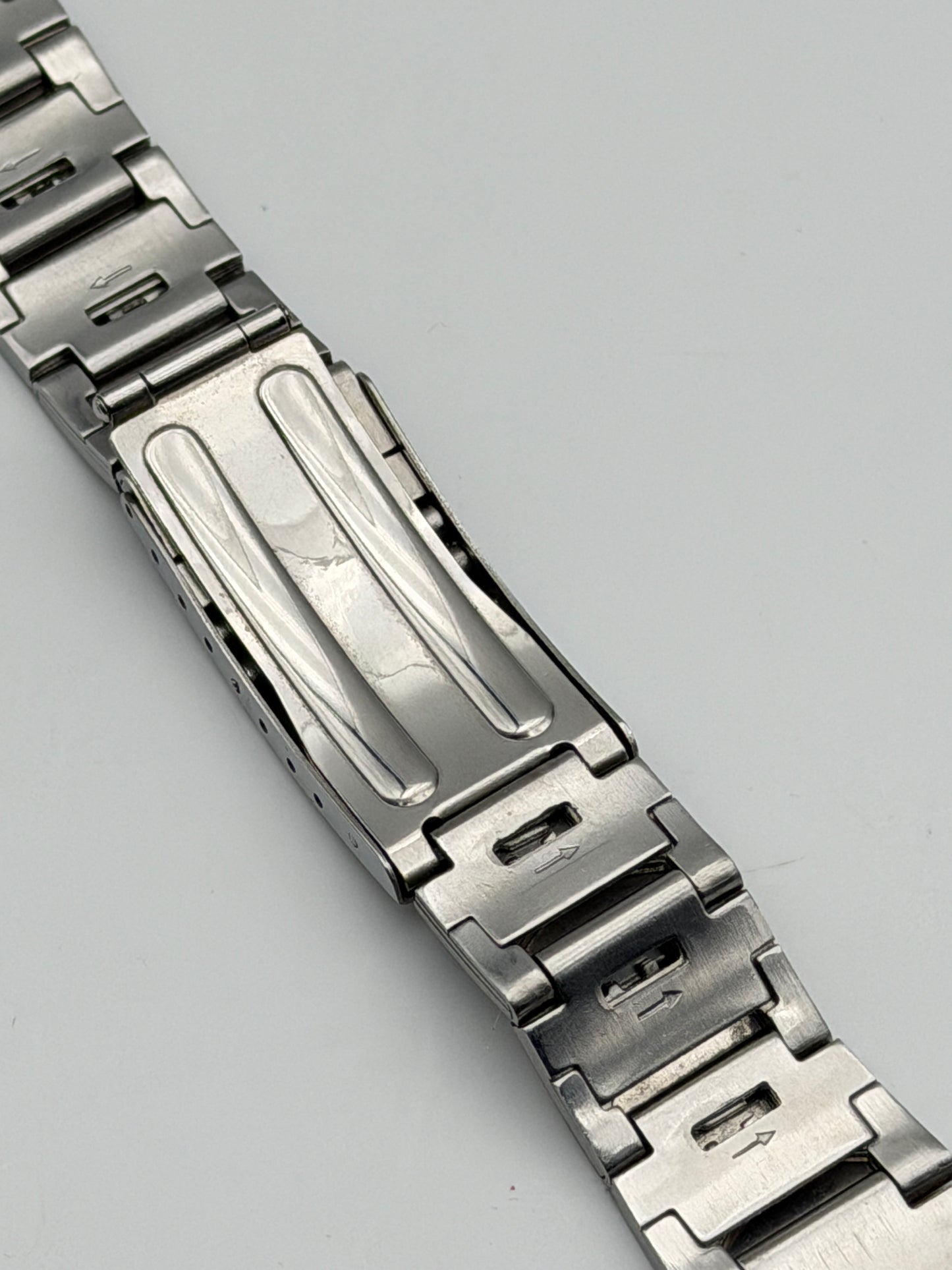 Eberhard & Co. cinturino strap bracciale bracelet scafograf 19mm vintage