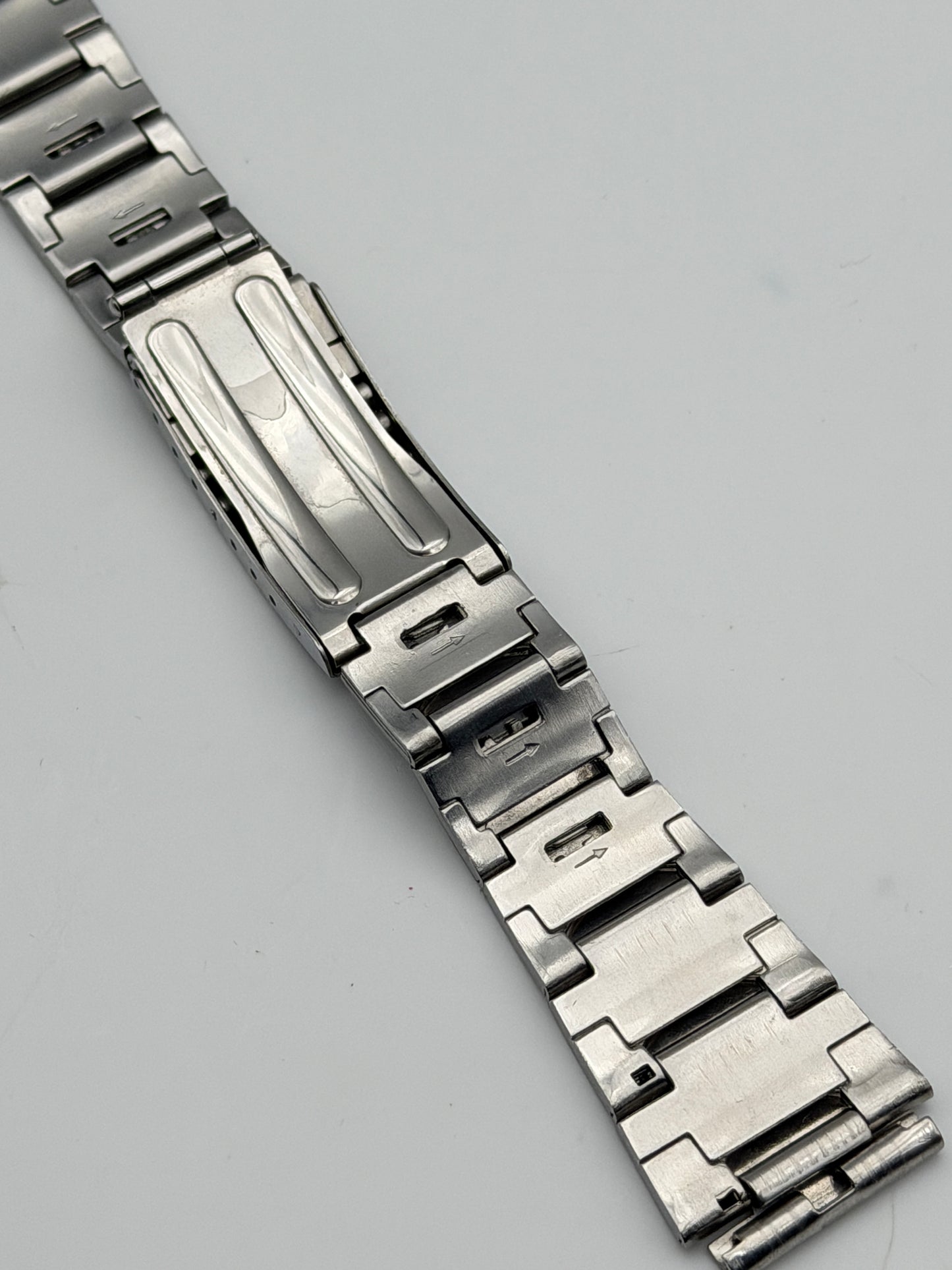 Eberhard & Co. cinturino strap bracciale bracelet scafograf 19mm vintage