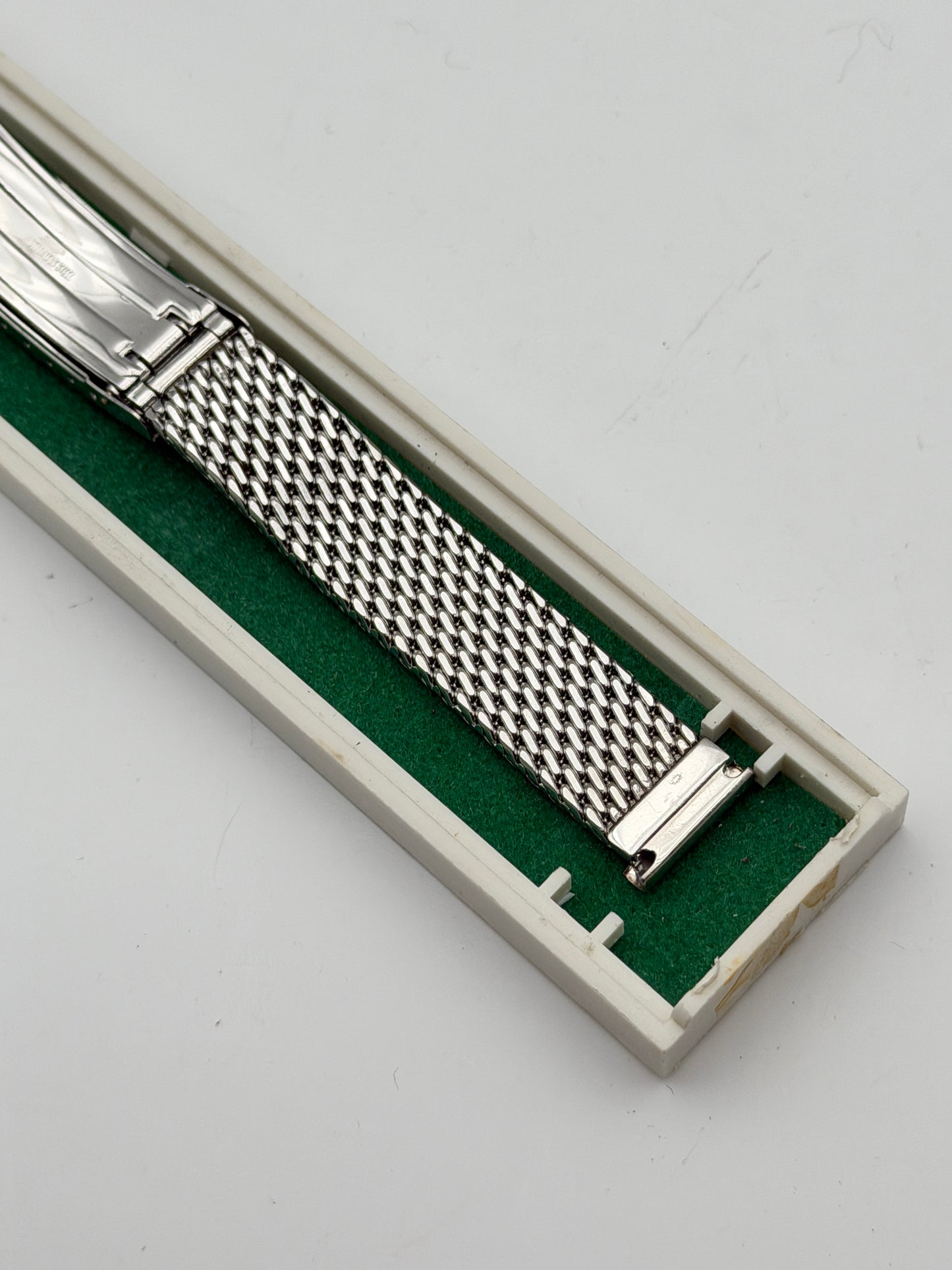maruman flex nos 14mm steel bracciale bracelet strap vintage