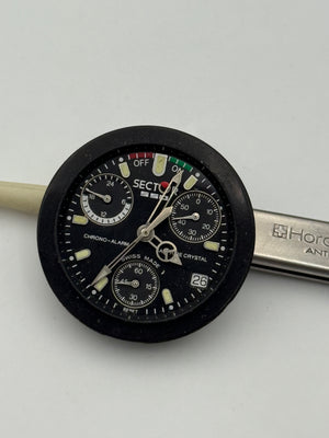 sector 550 eta g00.791 chronogrpah quartz movement movimento