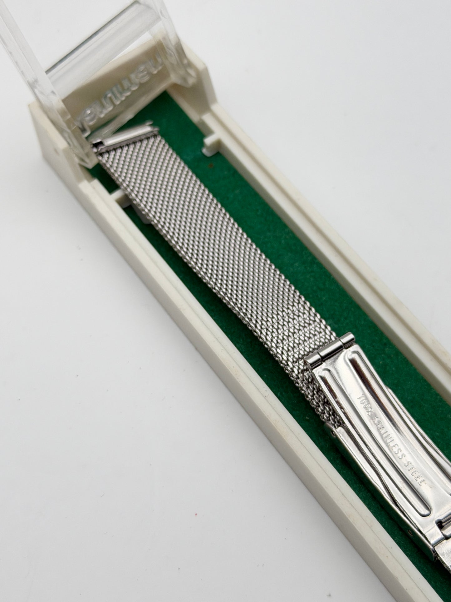 maruman nos 14mm cinturino strap steel bracciale